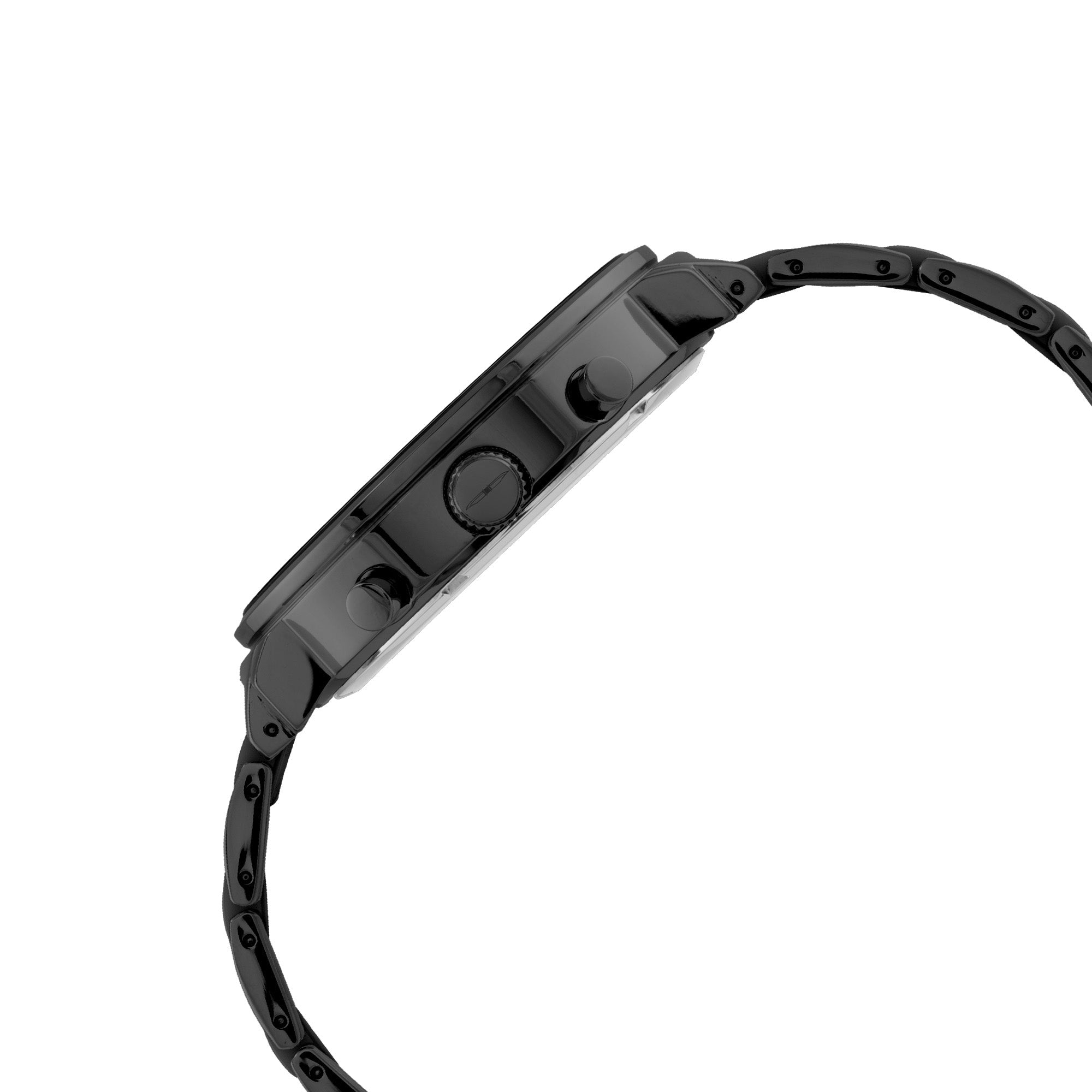 BLADE Jazz Groove Noir SS Case & SS/Ceramic Band Multifunction Men's Watch