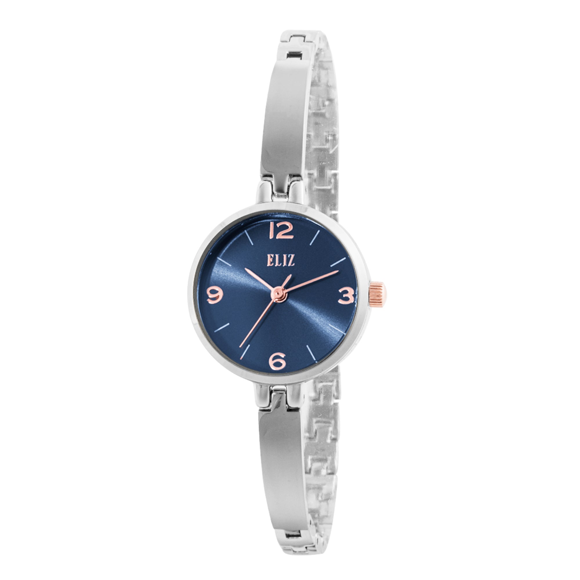 ELIZ ES8785L2SBS Metal Case and Bracelet 3-Hands Women's Watch