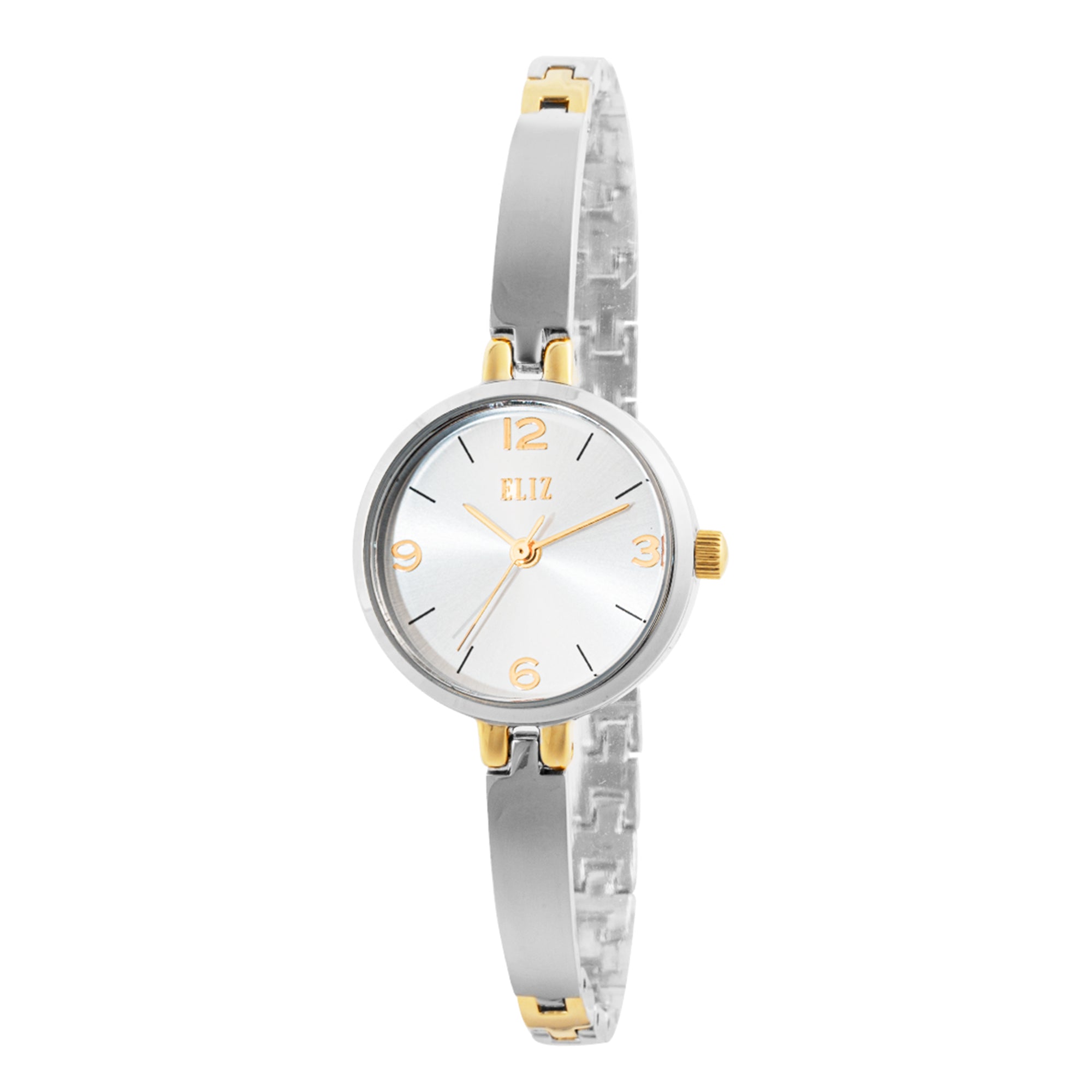ELIZ ES8785L2TST Metal Case and Bracelet 3-Hands Women's Watch