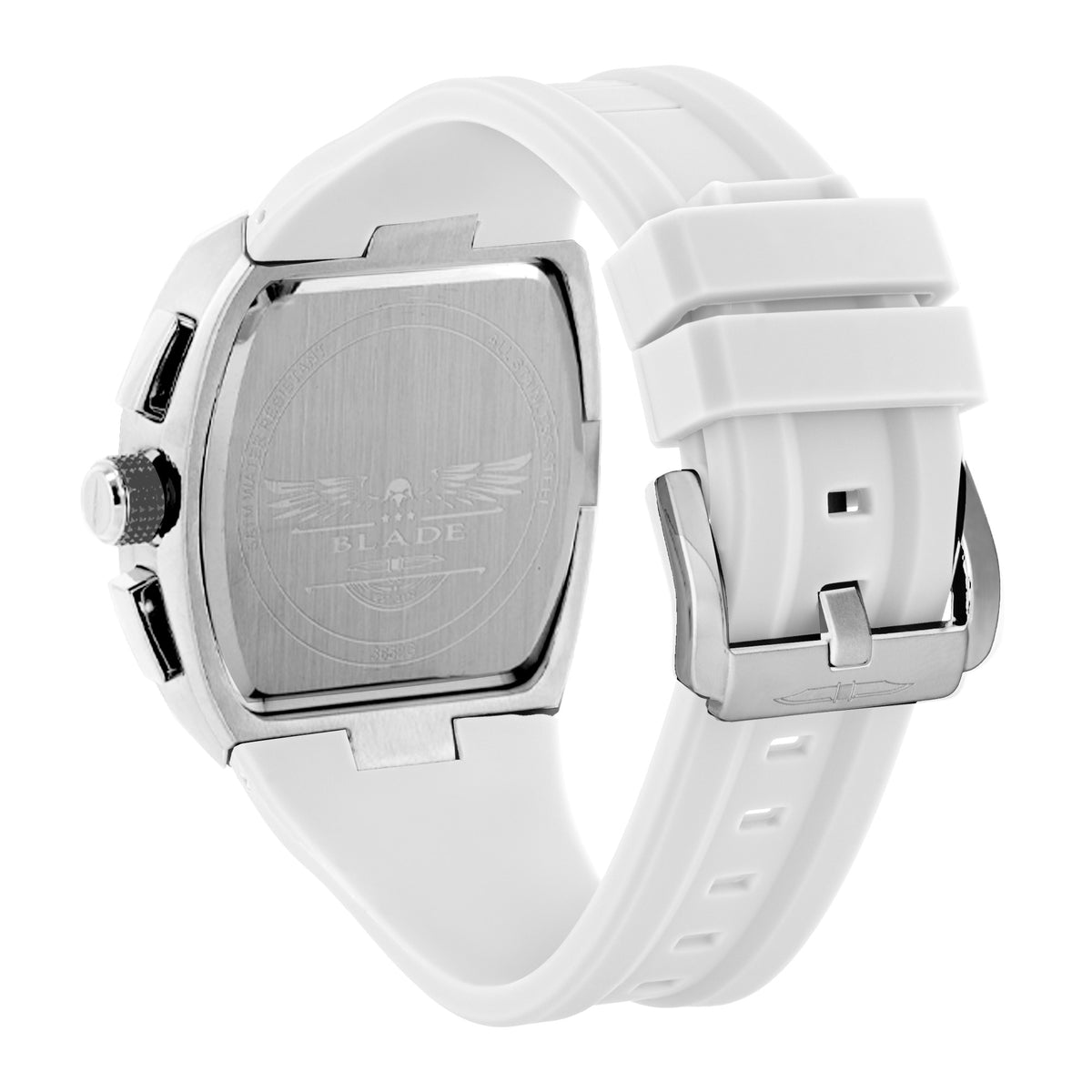 BLADE Magnifique ICE 3652G5SWW SS & Silicone Strap Multifunction Men's Watch