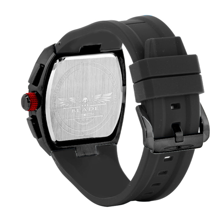 BLADE Magnifique Imprint 3652G5NNN SS & Silicone Strap Multifunction Men's Watch