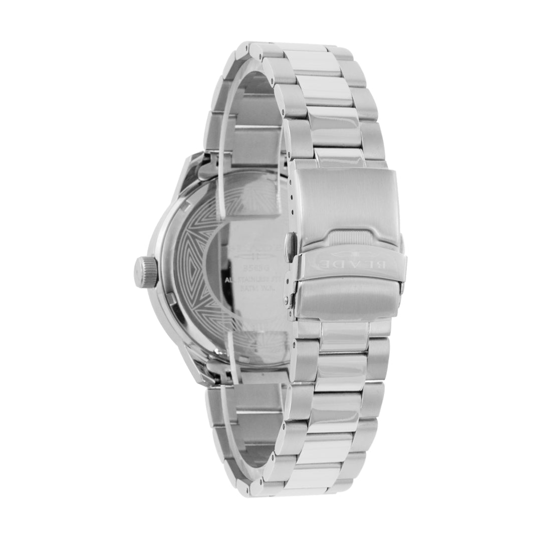 BLADE_Combat_II_3563G2SBS_Stainless_Steel_Multifunction_Men_s_Watch_back