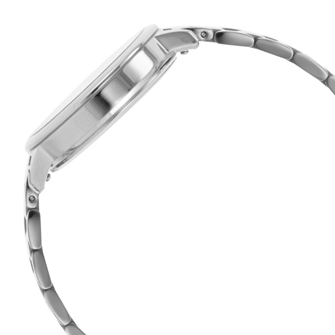 ELIZ ES8687L2STS SS Case & Band 3-Hands Women's Watch