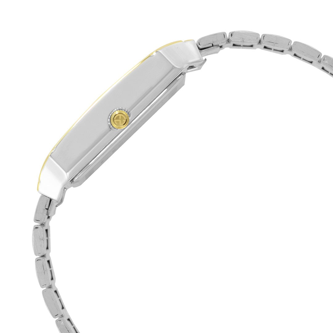 ELIZ ES8744G2TNT SS Caseback & Band Day-Date Men's Watch