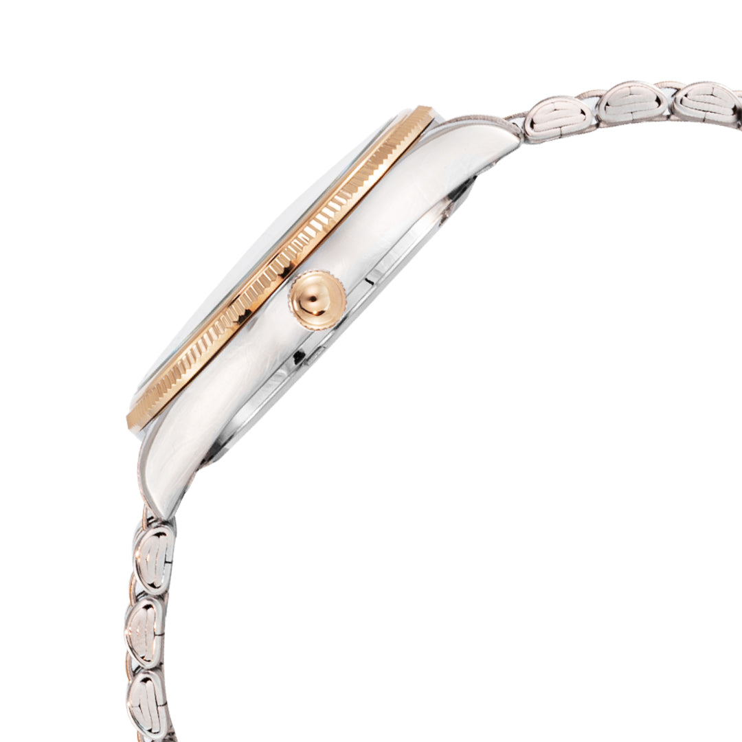 ELIZ ES8773G2UBU SS Men's Watch - Side 01