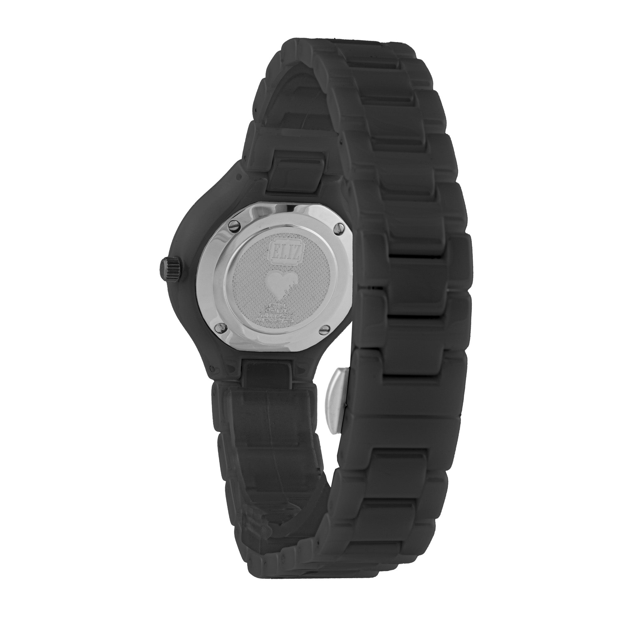 ELIZ ES8802L3NGN Ceramic Case & Band 2-Hands Women's Watch