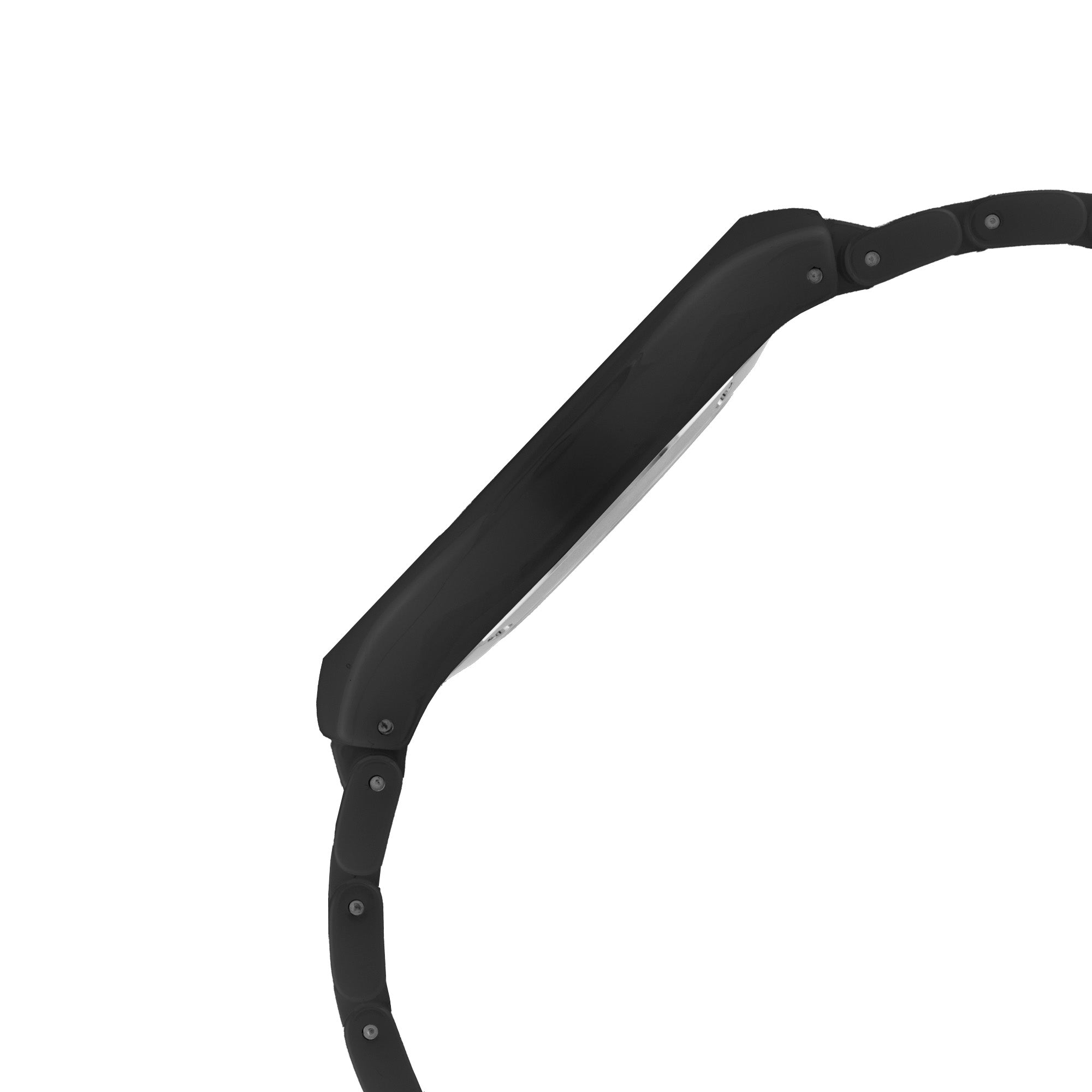 ELIZ ES8802U3NBN Ceramic Case & Band 2-Hands Unisex Watch