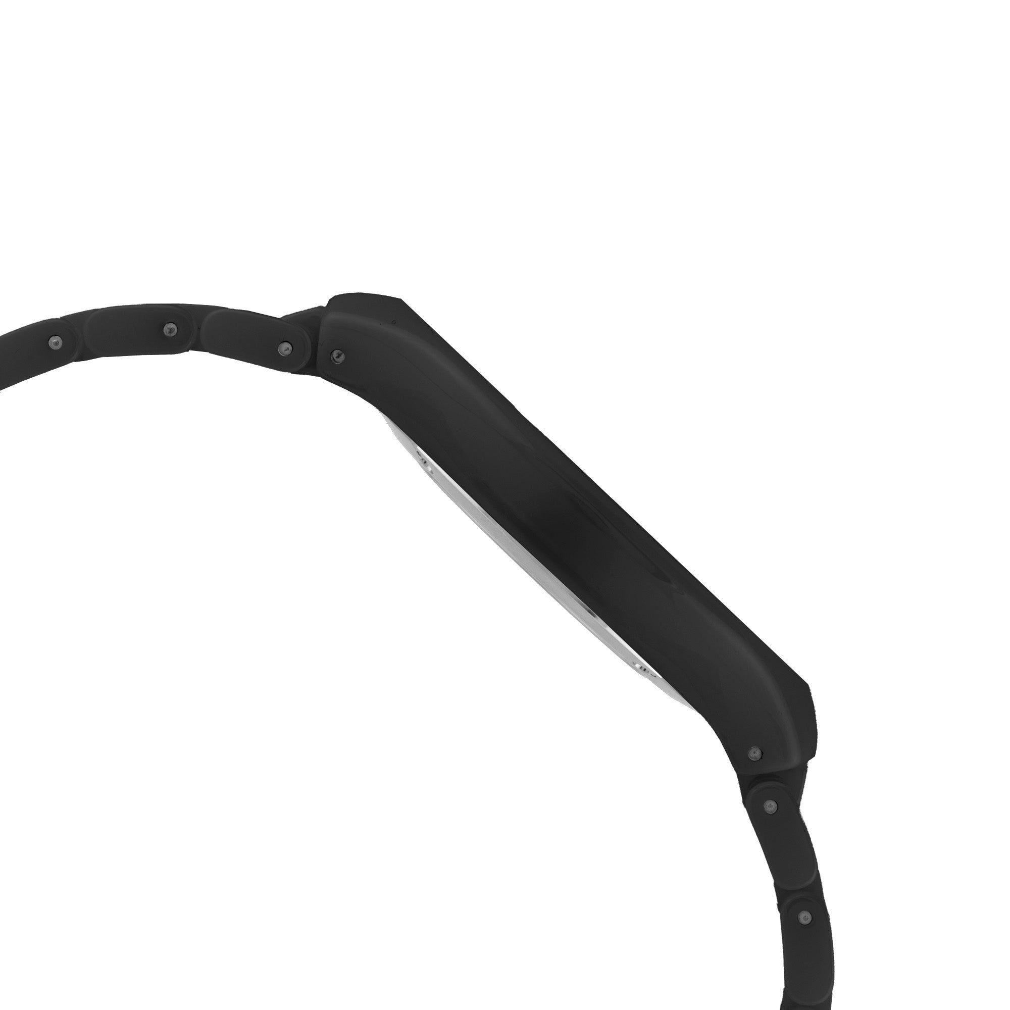 ELIZ ES8802U3NBN Ceramic Case & Band 2-Hands Unisex Watch