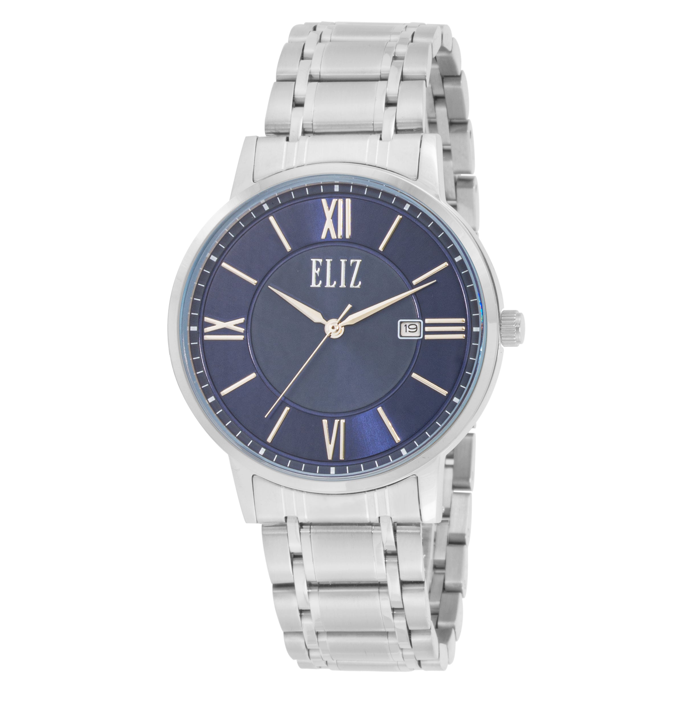 ELIZ ES8804G2SBS Men's Watch - Front