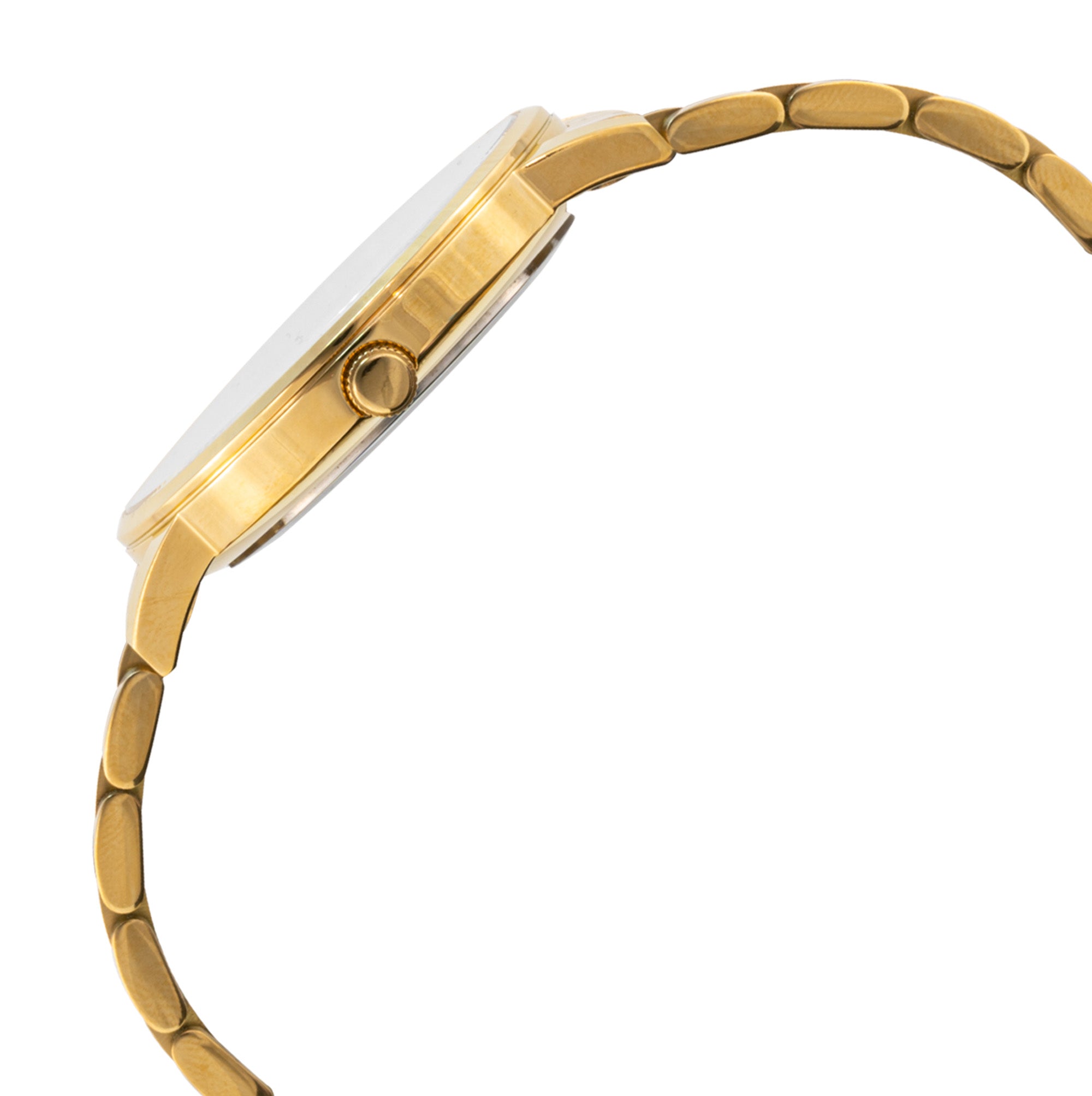 ELIZ ES8804L2GCG SS Case & Band Date Women's Watch