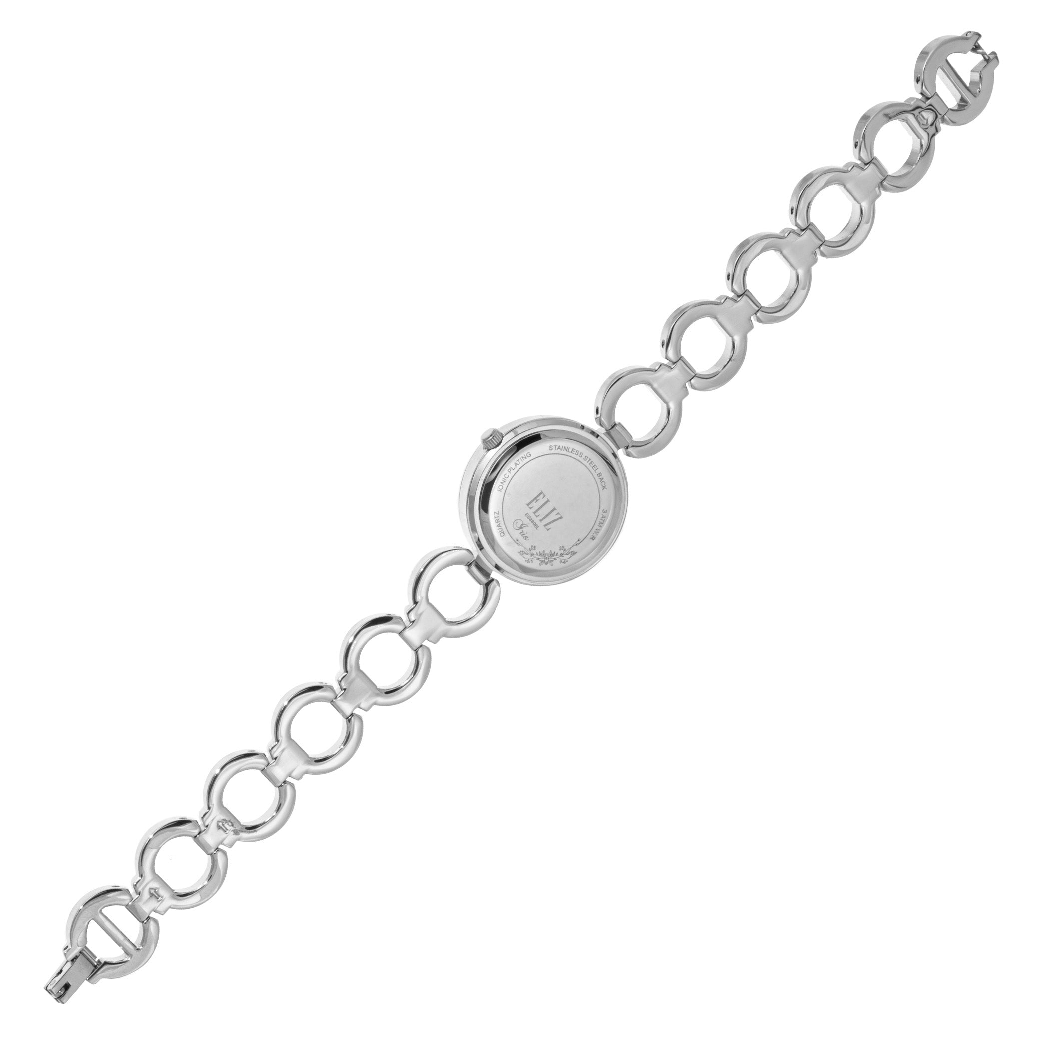 ELIZ ES8806L2SES Metal Case and Bracelet 3-Hands Women's Watch