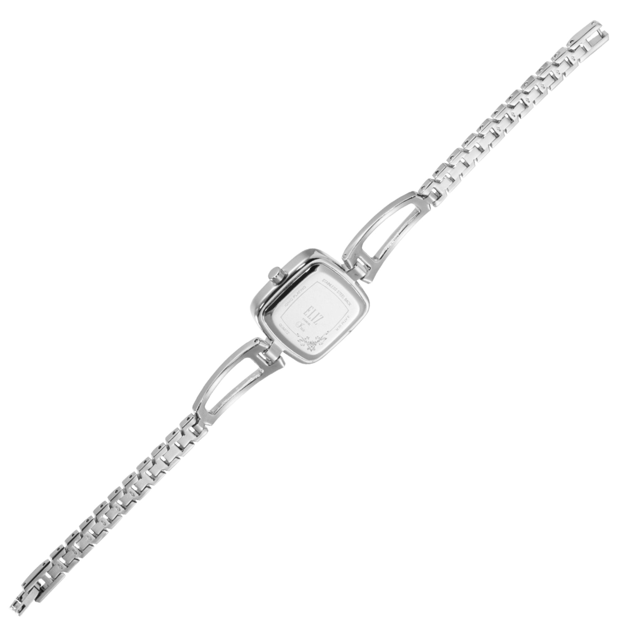 ELIZ ES8828L2SES Metal Case and Bracelet Three-hands Women's Watch
