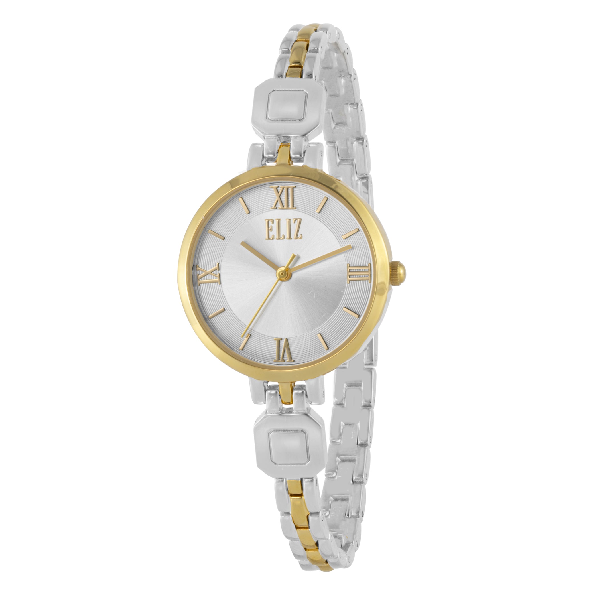 ELIZ ES8842L2TWT Metal Case and Bracelet 3-Hands Women's Watch