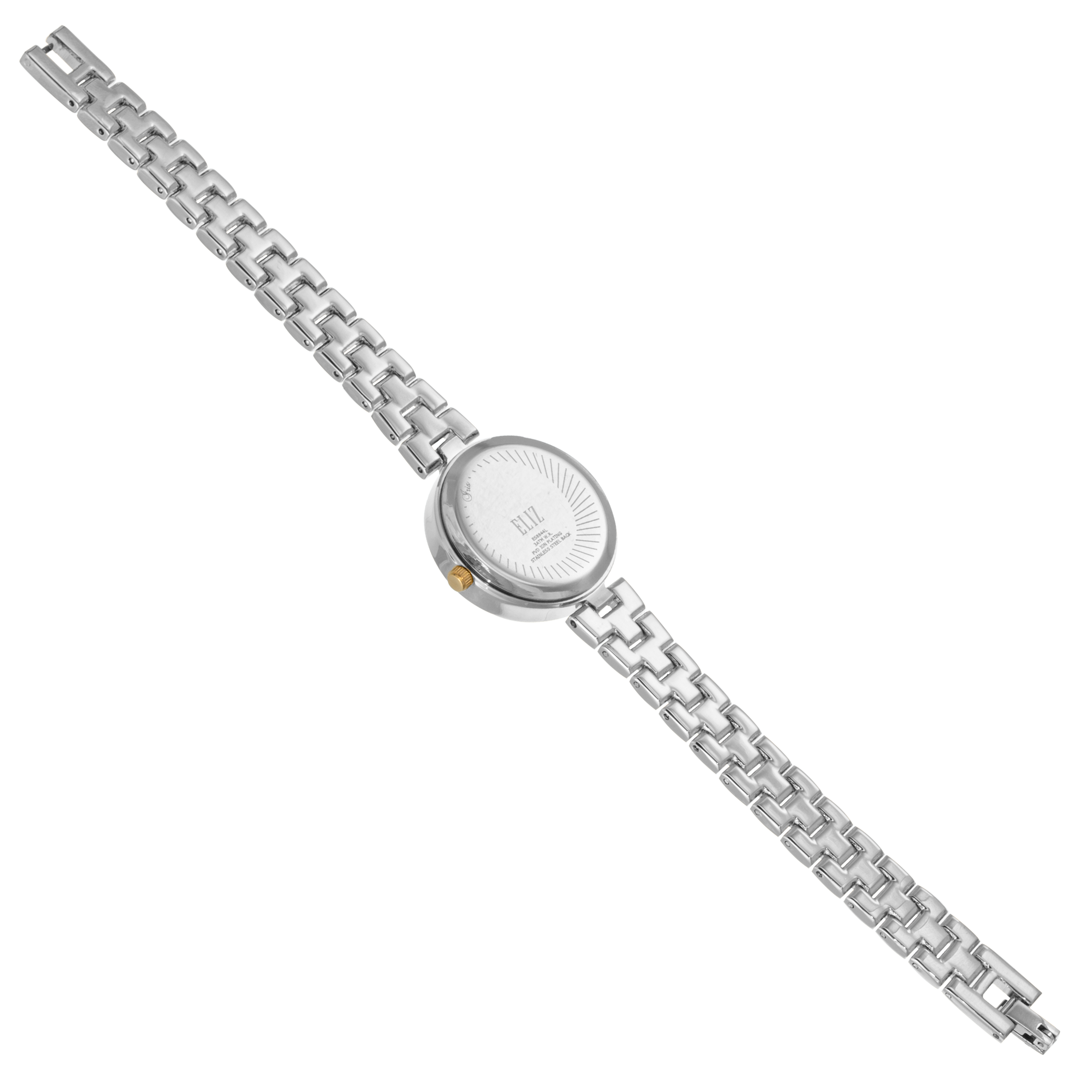 ELIZ ES8844L2TST Metal Case and Bracelet 3-Hands Women's Watch