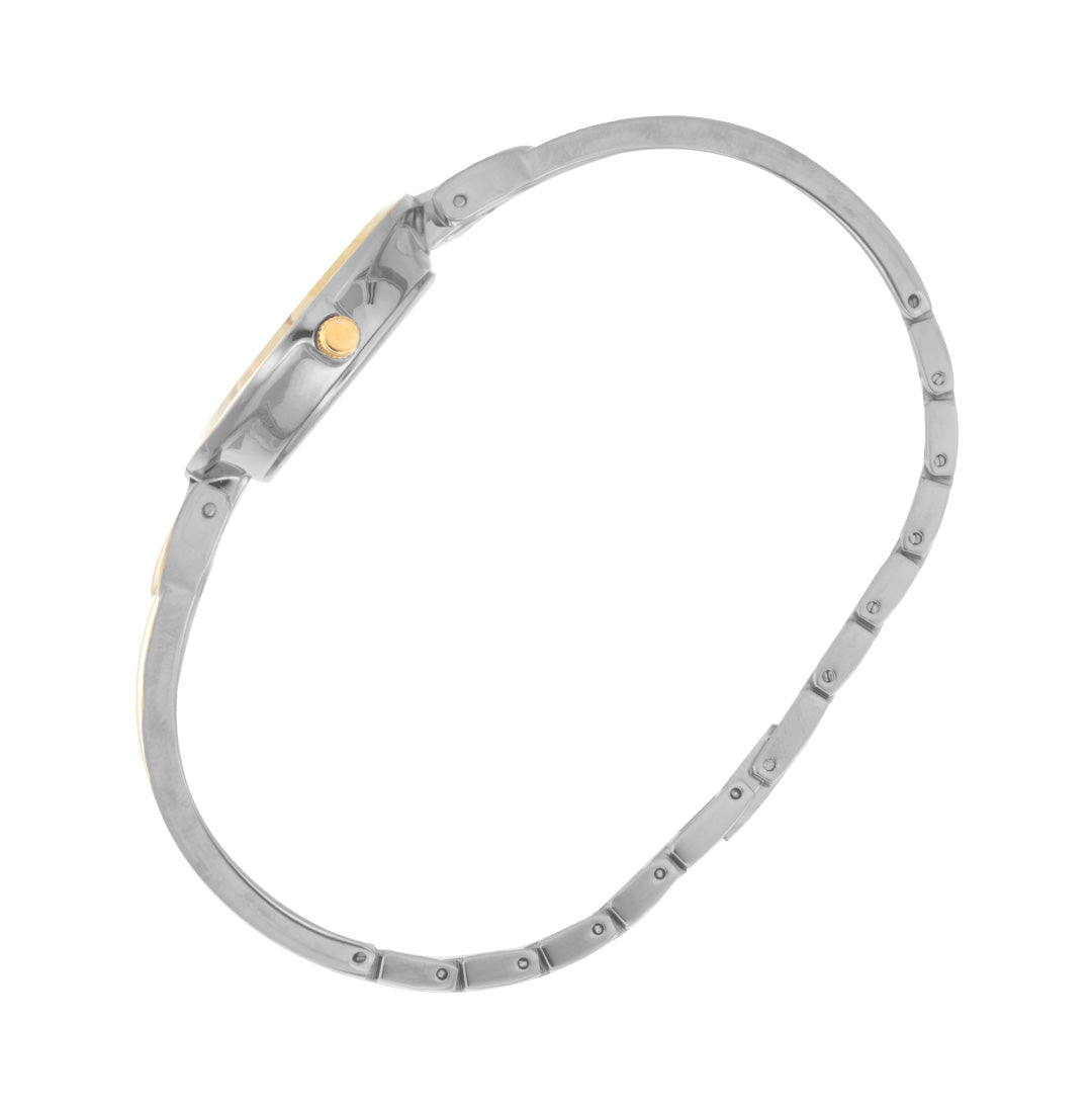 ELIZ ES8857L2TET Metal Case and Bracelet 3-Hands Women's Watch