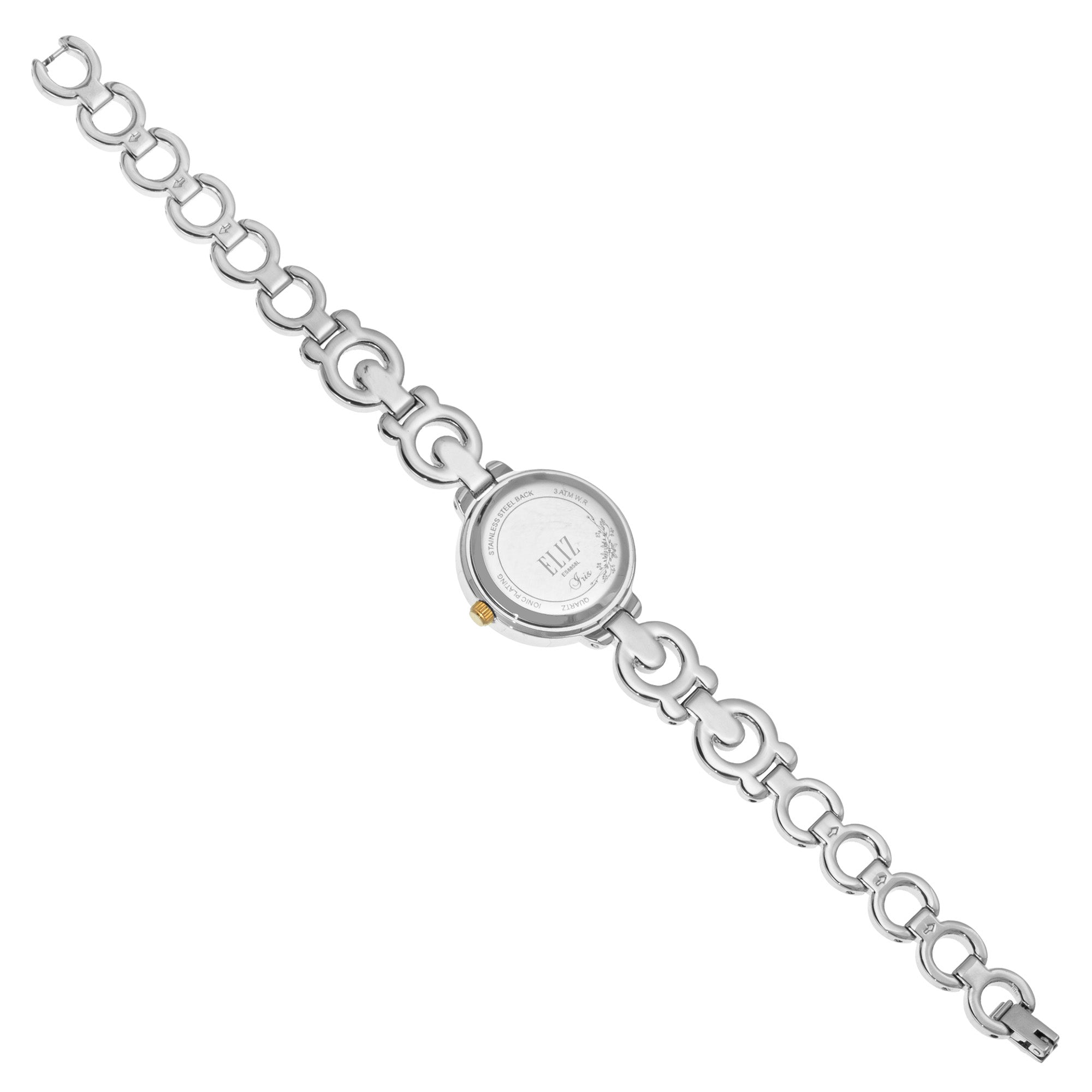 ELIZ ES8858L2TET Metal Case and Bracelet 3-Hands Women's Watch