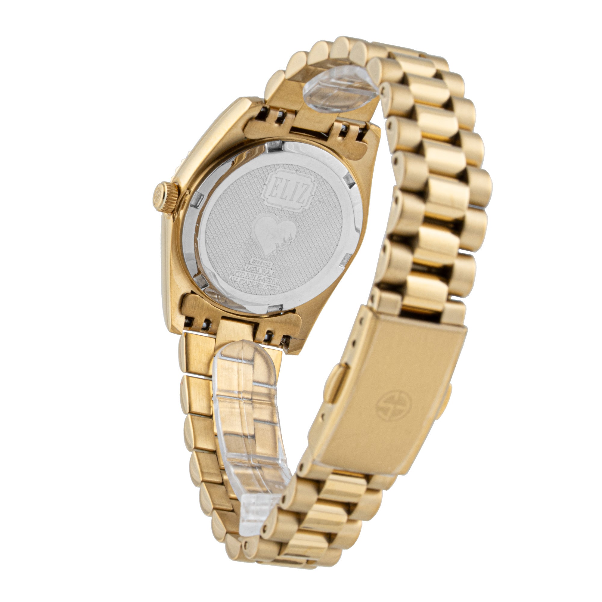 ELIZ ES8862L2GEG SS Case & Band Date Women's Watch