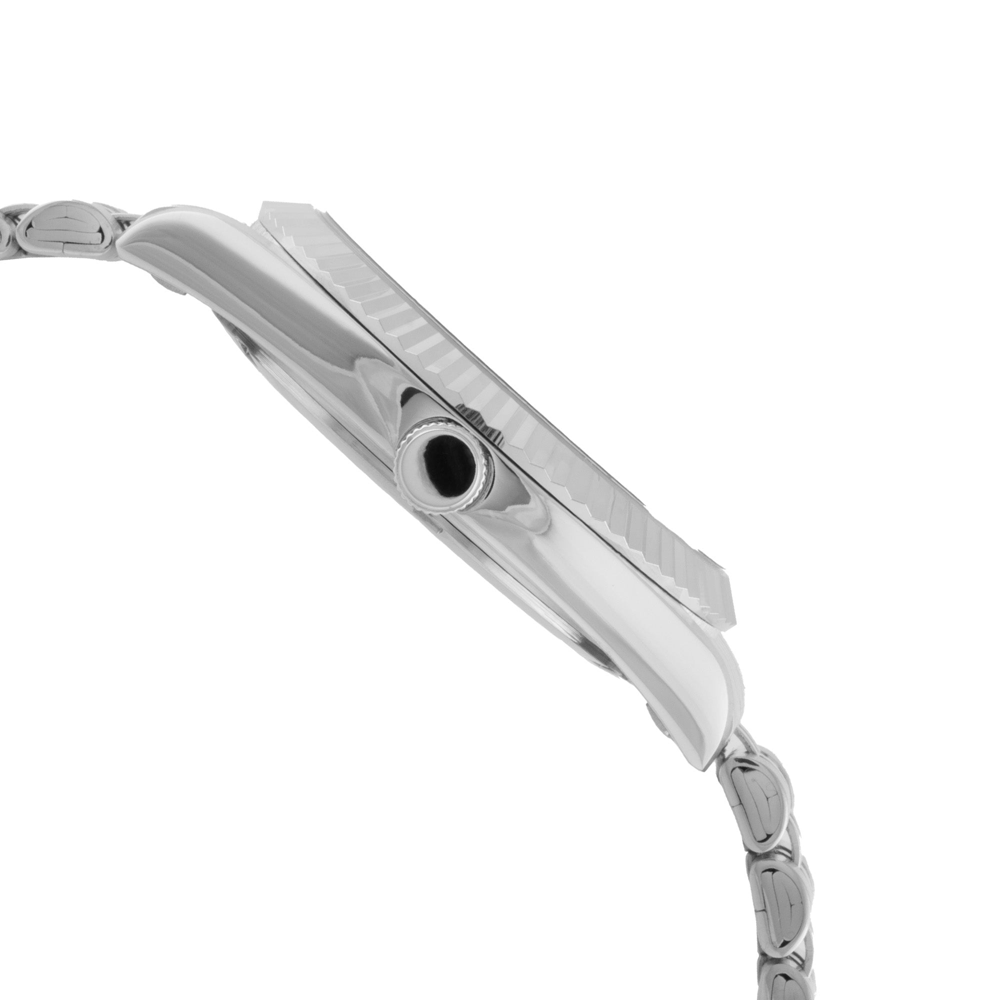 ELIZ ES8863G2SES SS Case & Band Day-Date Men's Watch