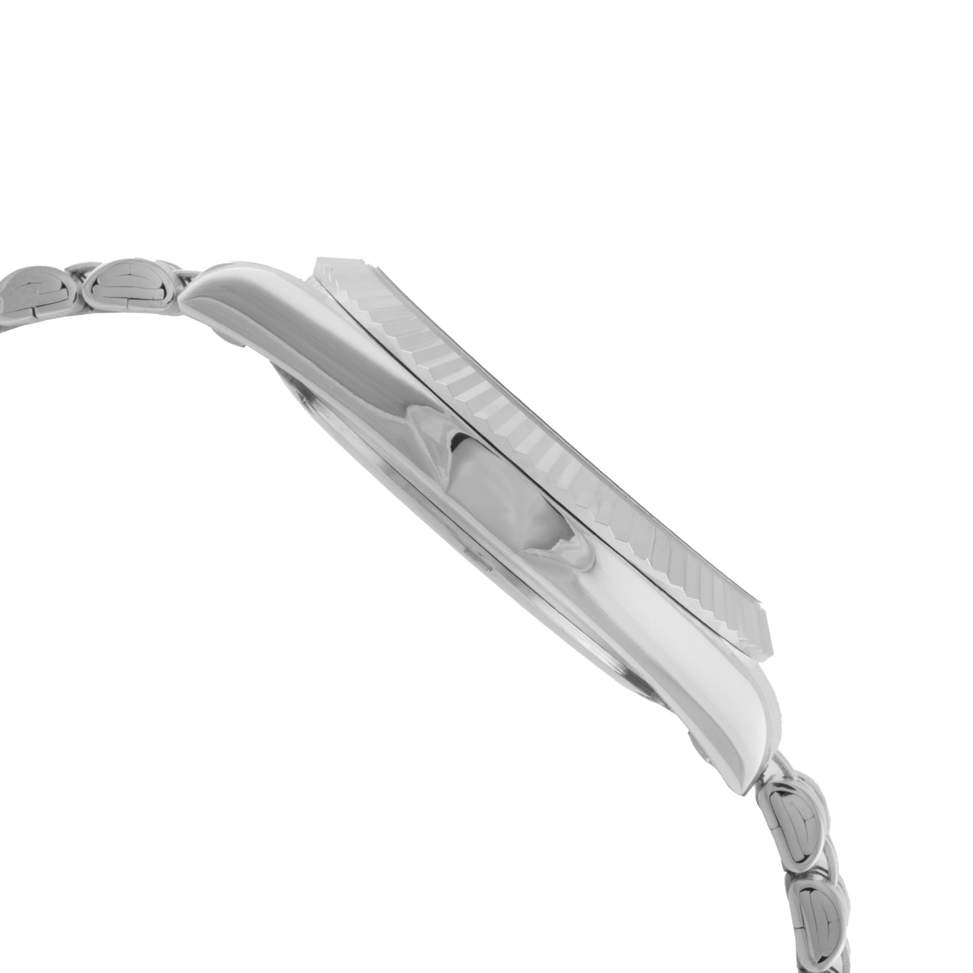 ELIZ ES8863L2SES SS Case & Band Day-Date Men's Watch