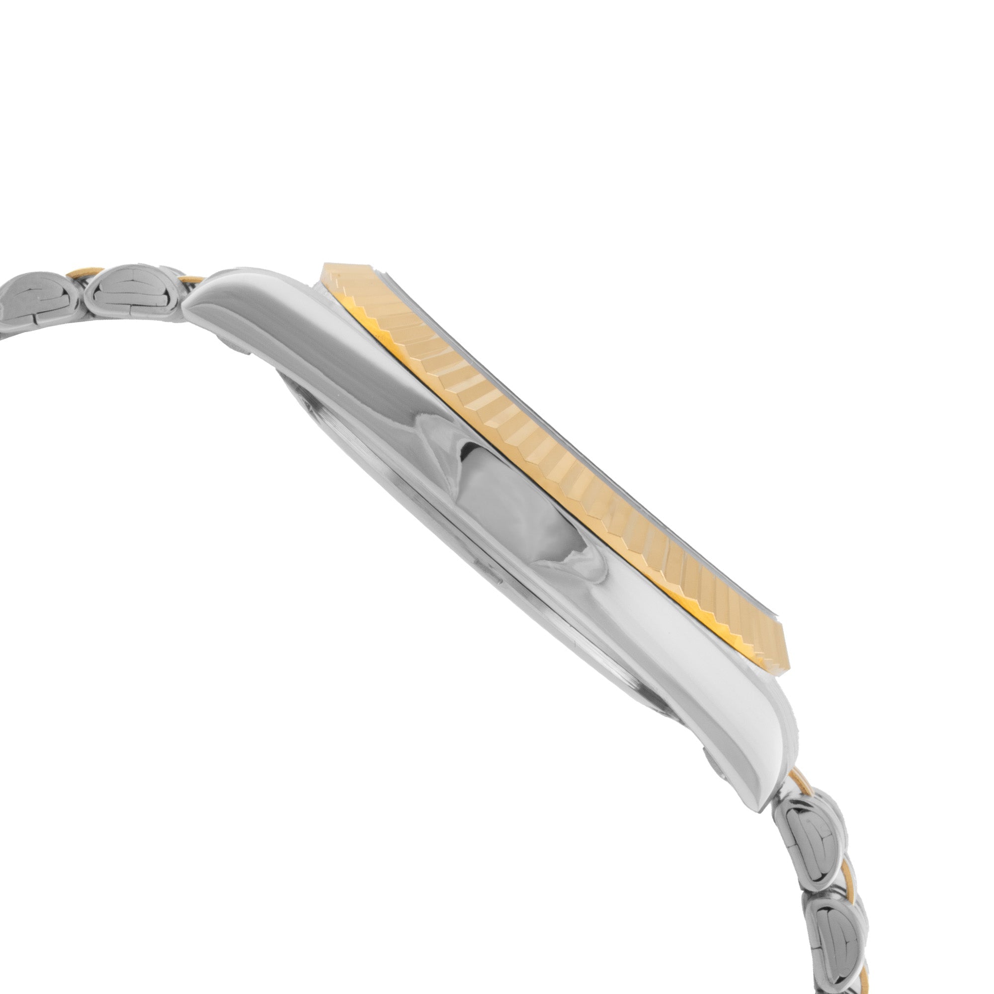 ELIZ ES8863G2TNT SS Case & Band Day-Date Men's Watch
