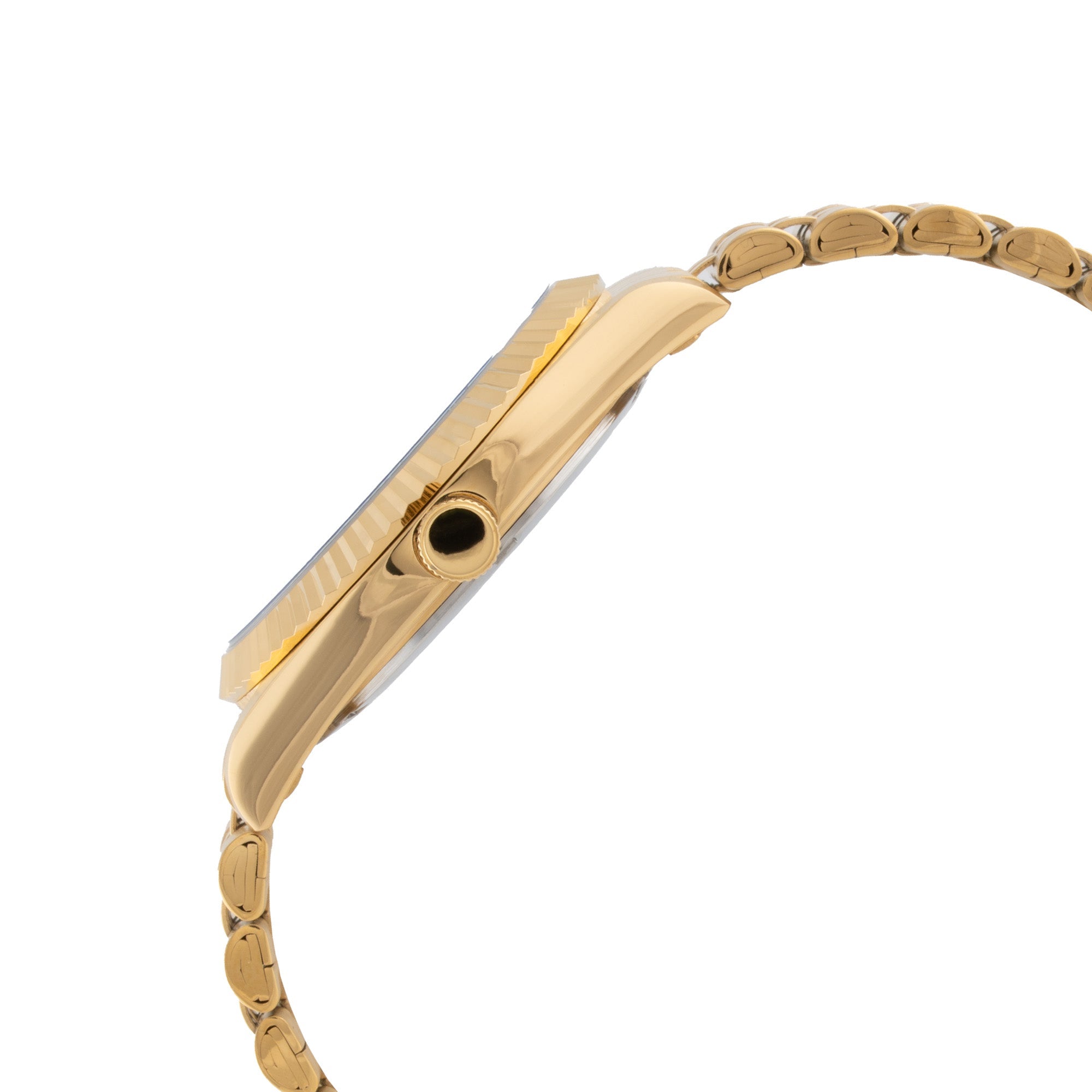 ELIZ ES8863L2GCG SS Case & Band Day-Date Women's Watch