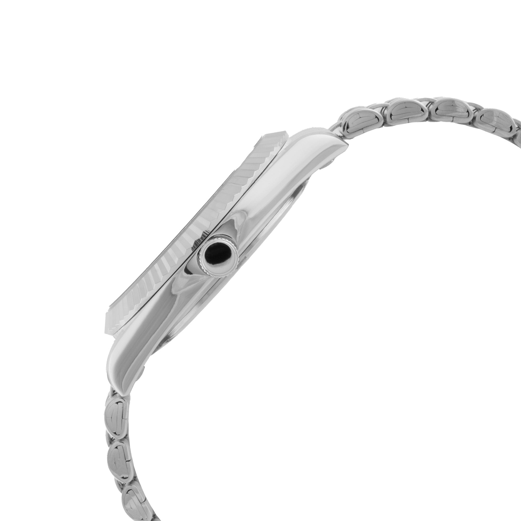ELIZ ES8863L2SBS SS Case & Band Day-Date Women's Watch
