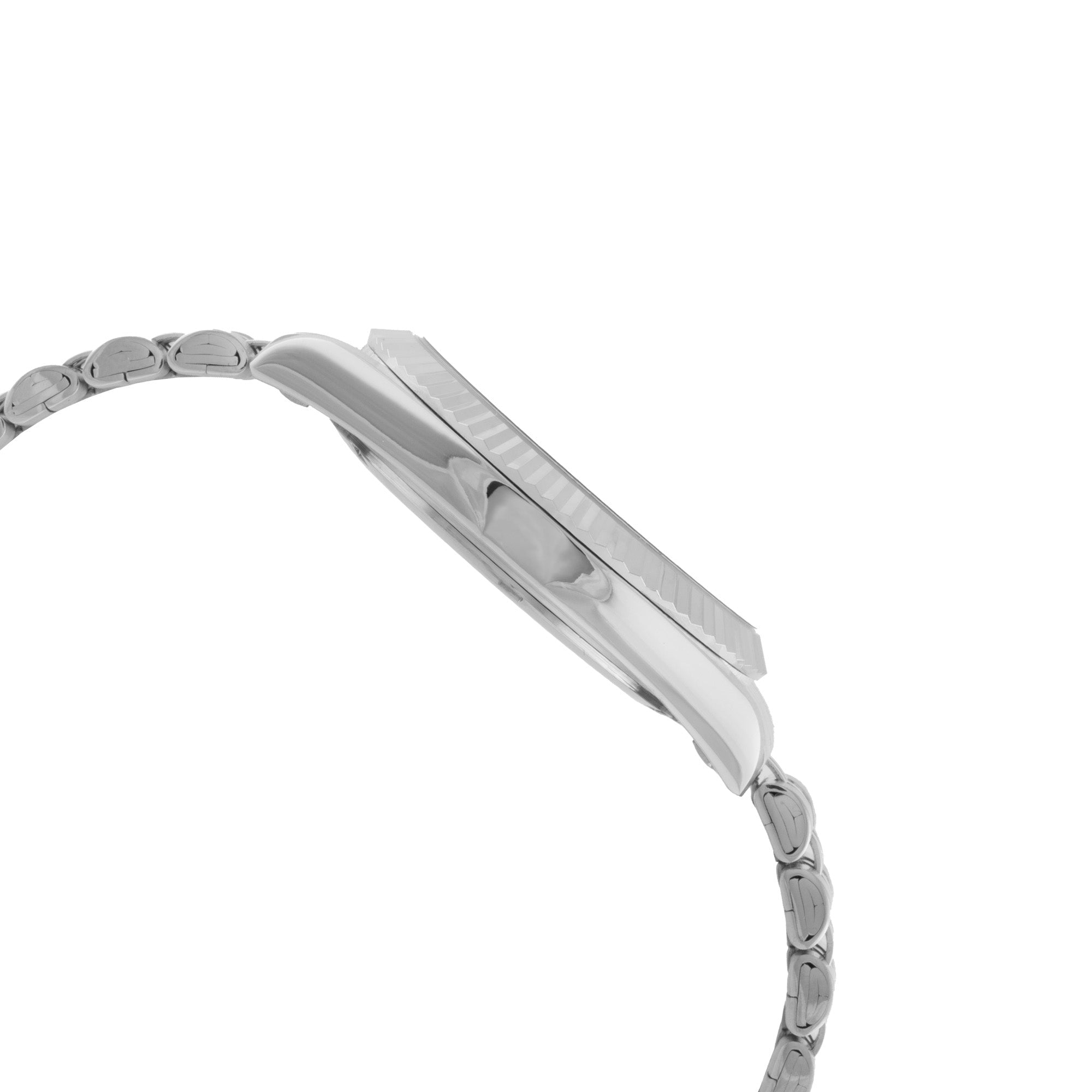 ELIZ ES8863L2SBS SS Case & Band Day-Date Women's Watch