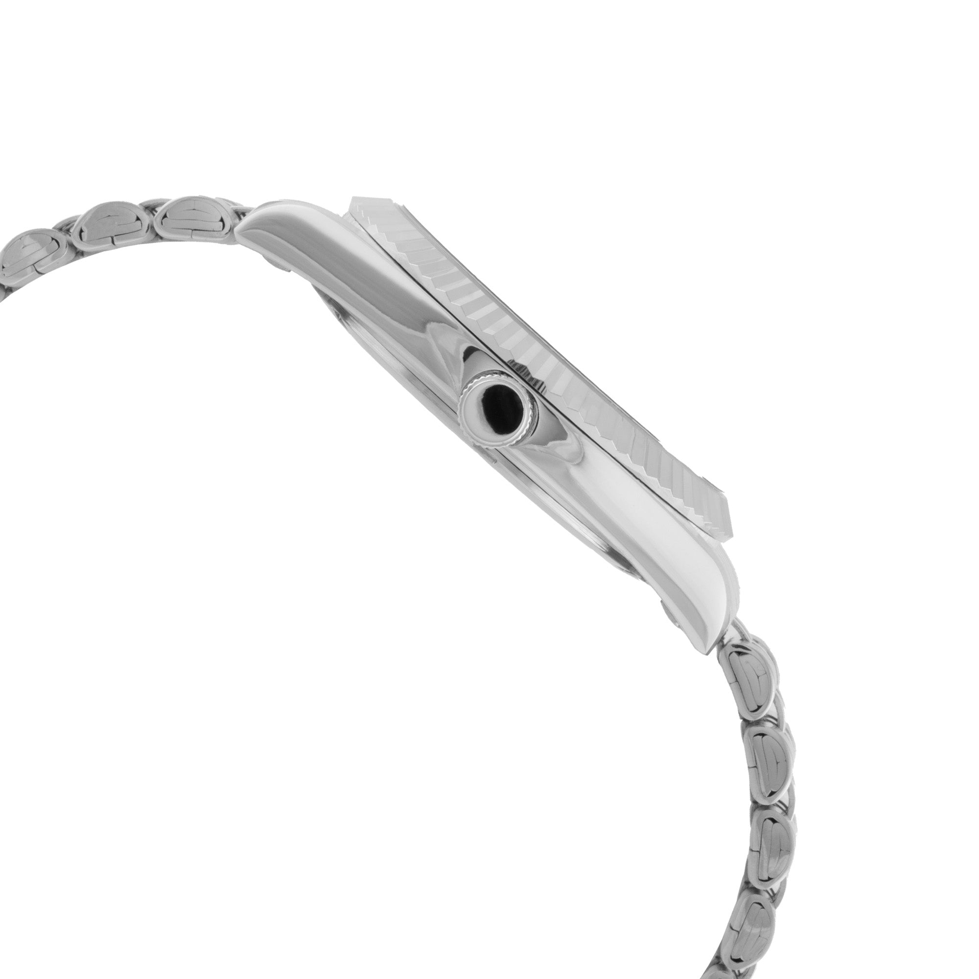 ELIZ ES8863L2SES SS Case & Band Day-Date Men's Watch