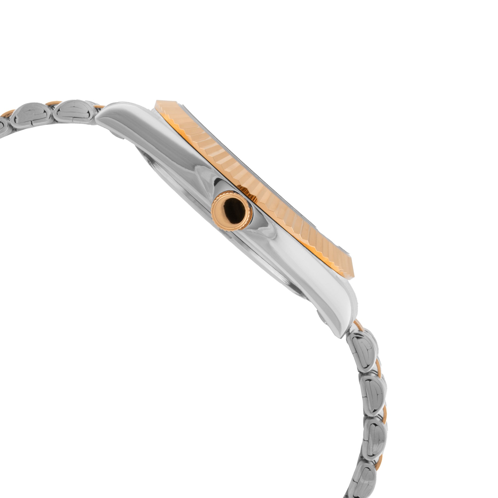 ELIZ ES8863L2UGU SS Case & Band Day-Date Women's Watch