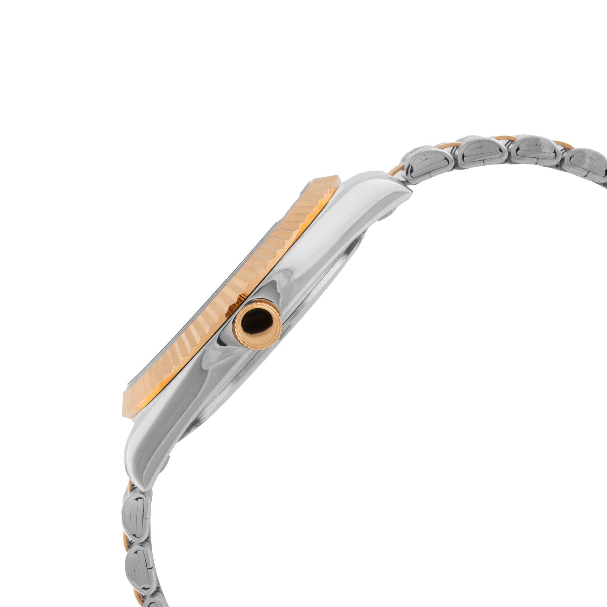 ELIZ ES8863L2UGU SS Case & Band Day-Date Women's Watch