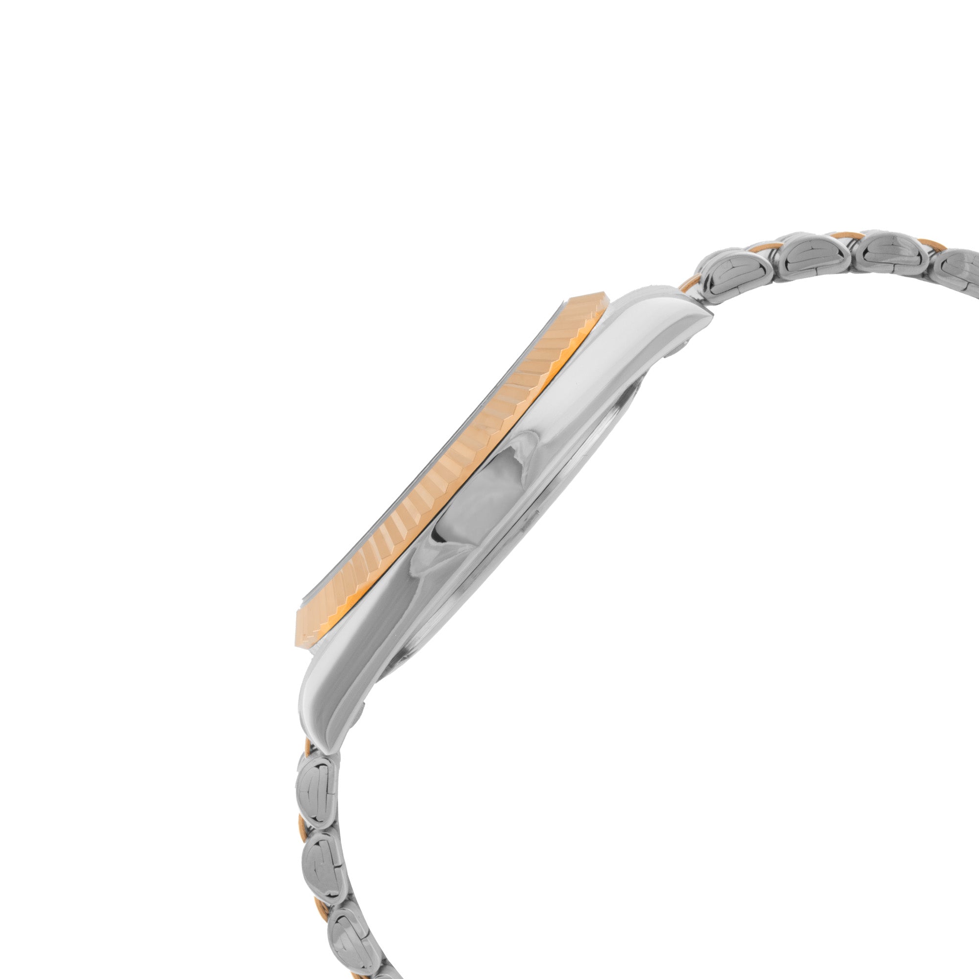 ELIZ ES8863L2UGU SS Case & Band Day-Date Women's Watch