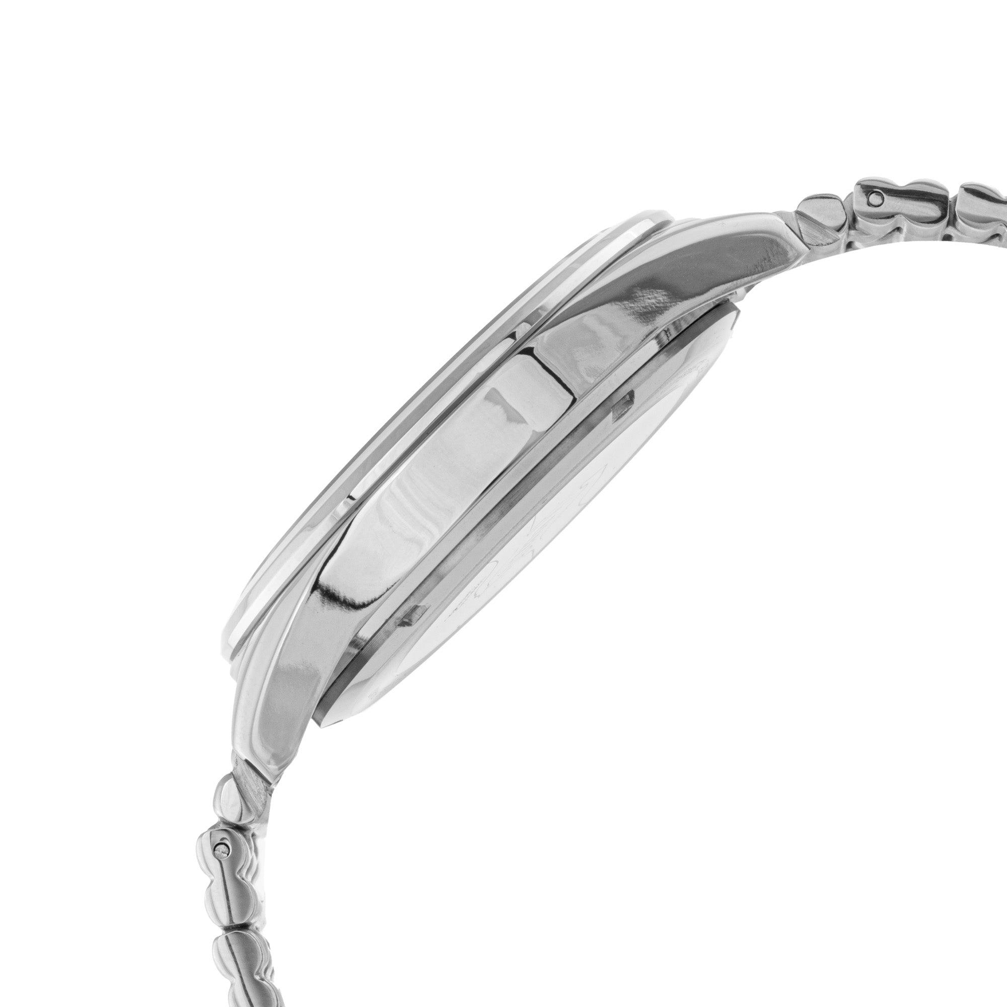 ELIZ ES8870G2SYS SS Caseback & Band Chronograph Men's Watch