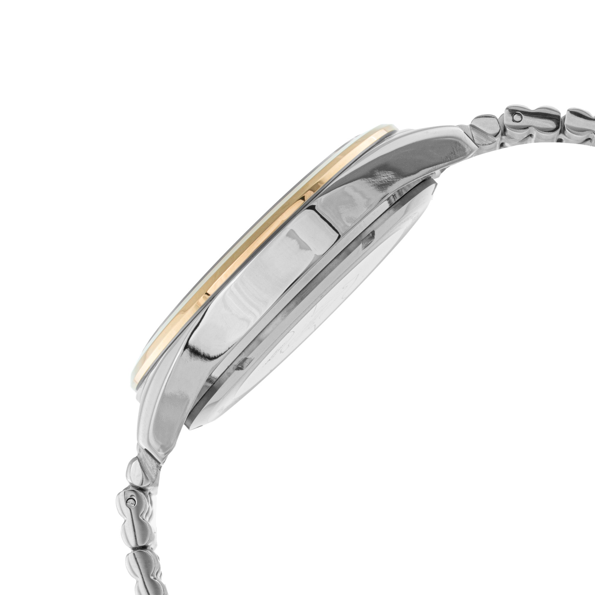 ELIZ ES8870G2TST SS Caseback & Band Chronograph Men's Watch