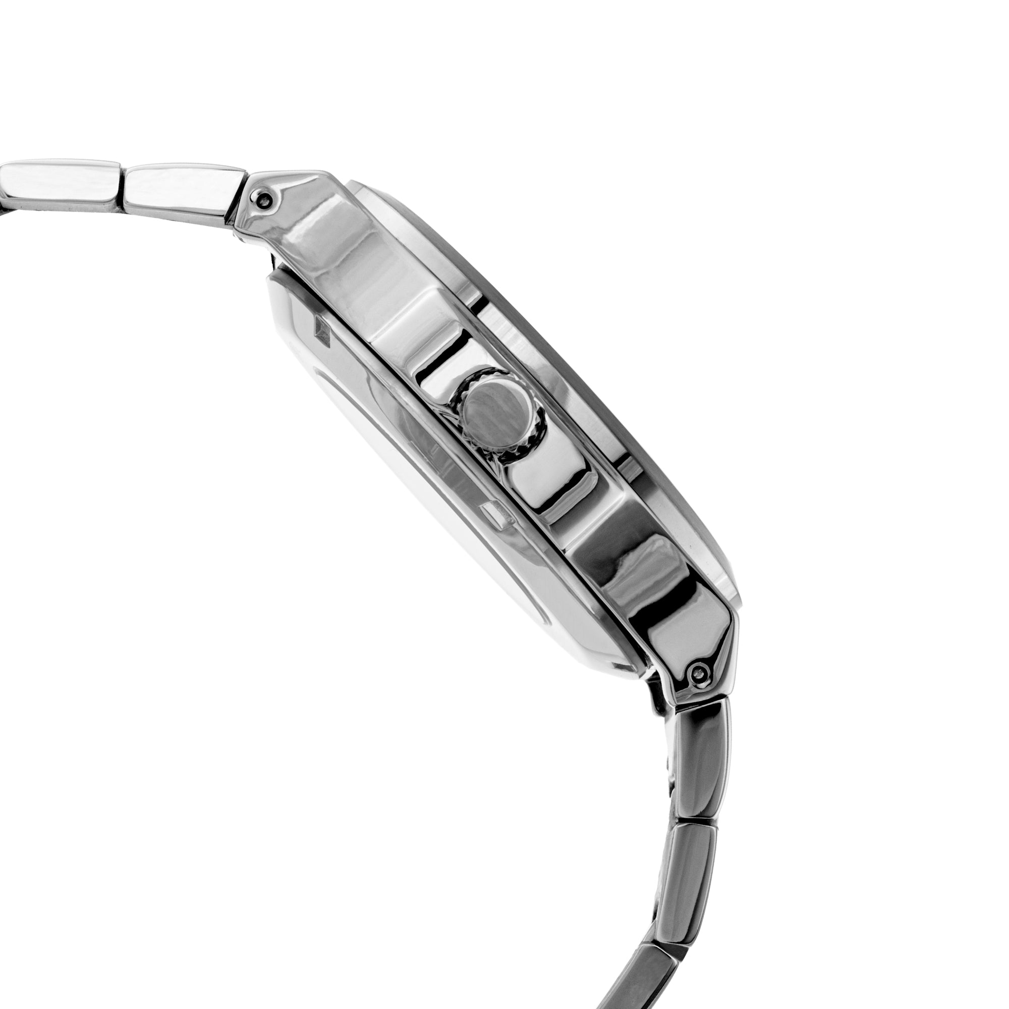 ELIZ ES8875G2AGA SS Caseback & Band Automatic Men's Watch