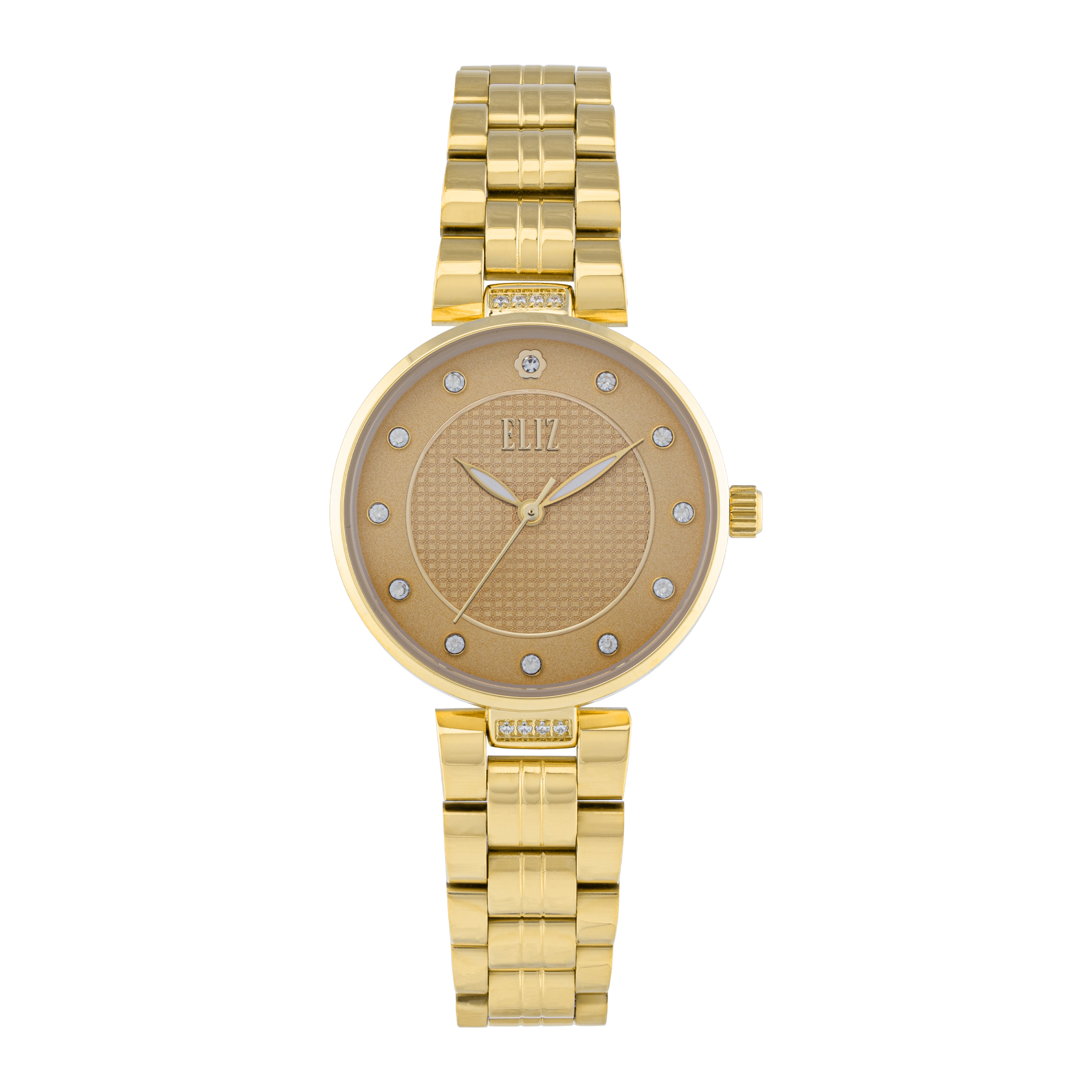 ELIZ  ES8877L2GCG SS Caseback & Band Three-hands  Women's Watch