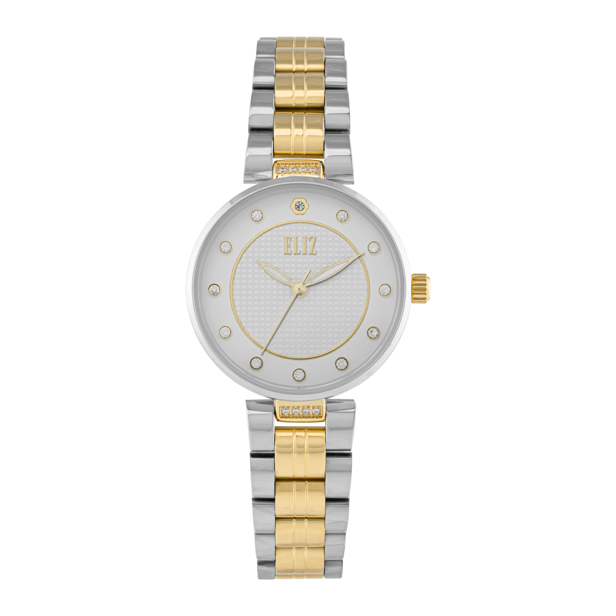 ELIZ  ES8877L2TST SS Caseback & Band Three-hands  Women's Watch