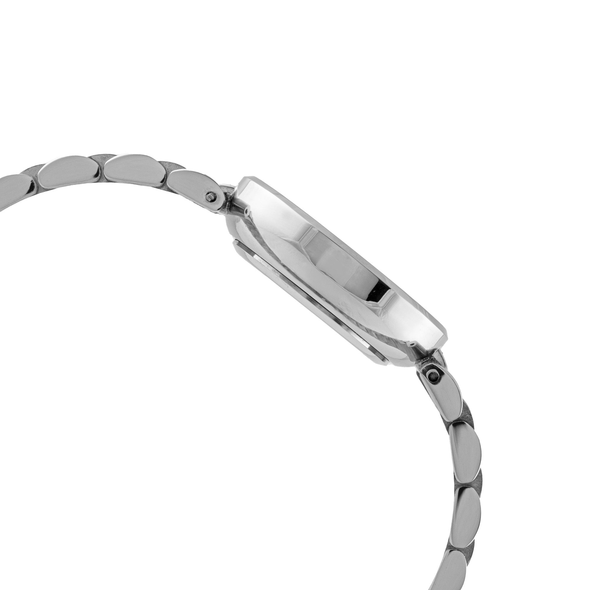 ELIZ ES8877L2TST SS Caseback & Band Three-hands Women's Watch