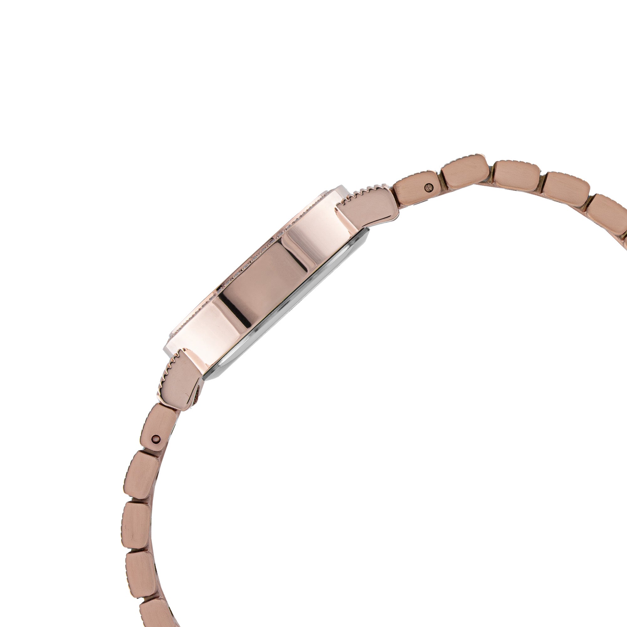 ELIZ Β ES8878L2RQR SS Caseback & Band Three-hands Women's Watch