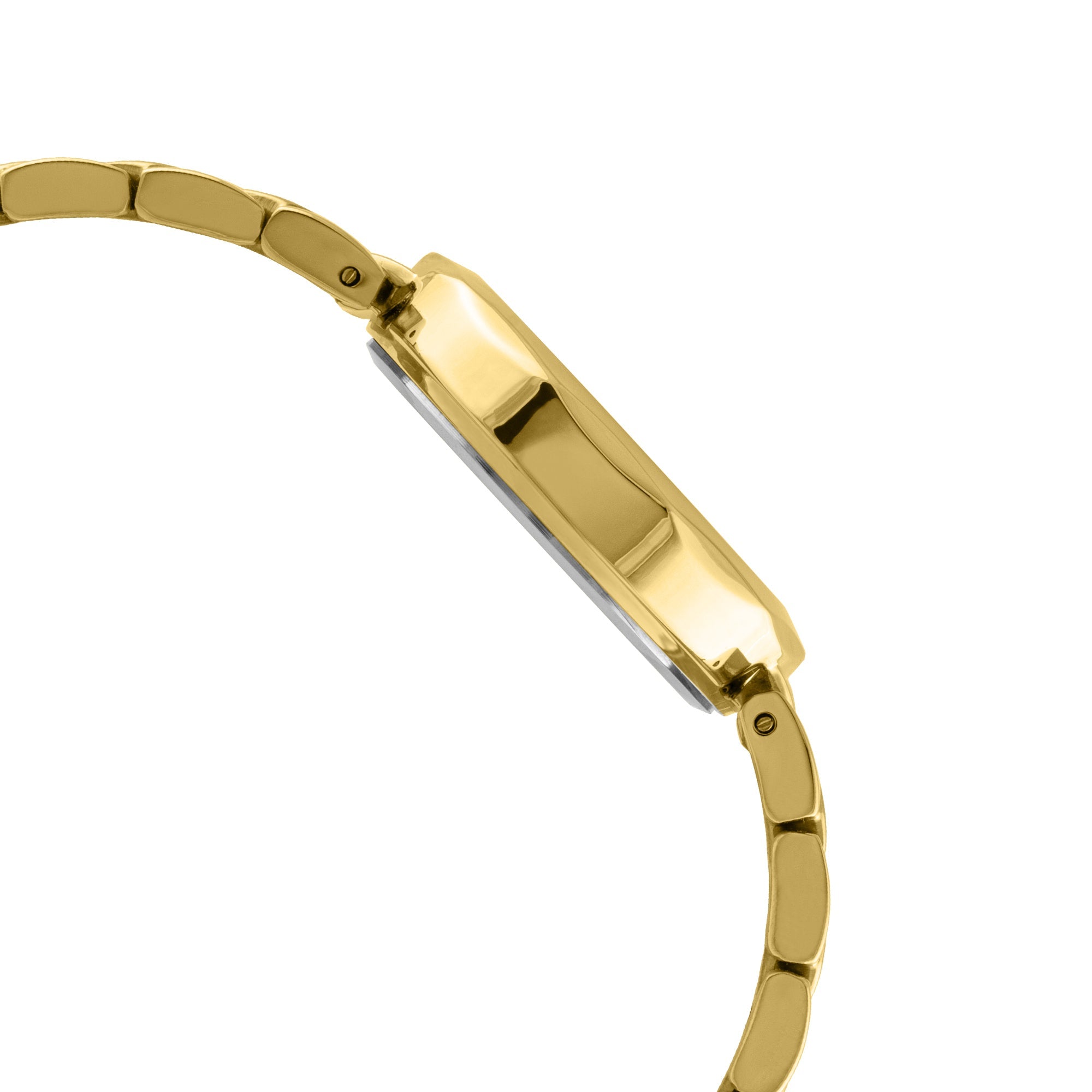 ELIZ ES8879L2GSG SS Caseback & Band Three-hands Women's Watch