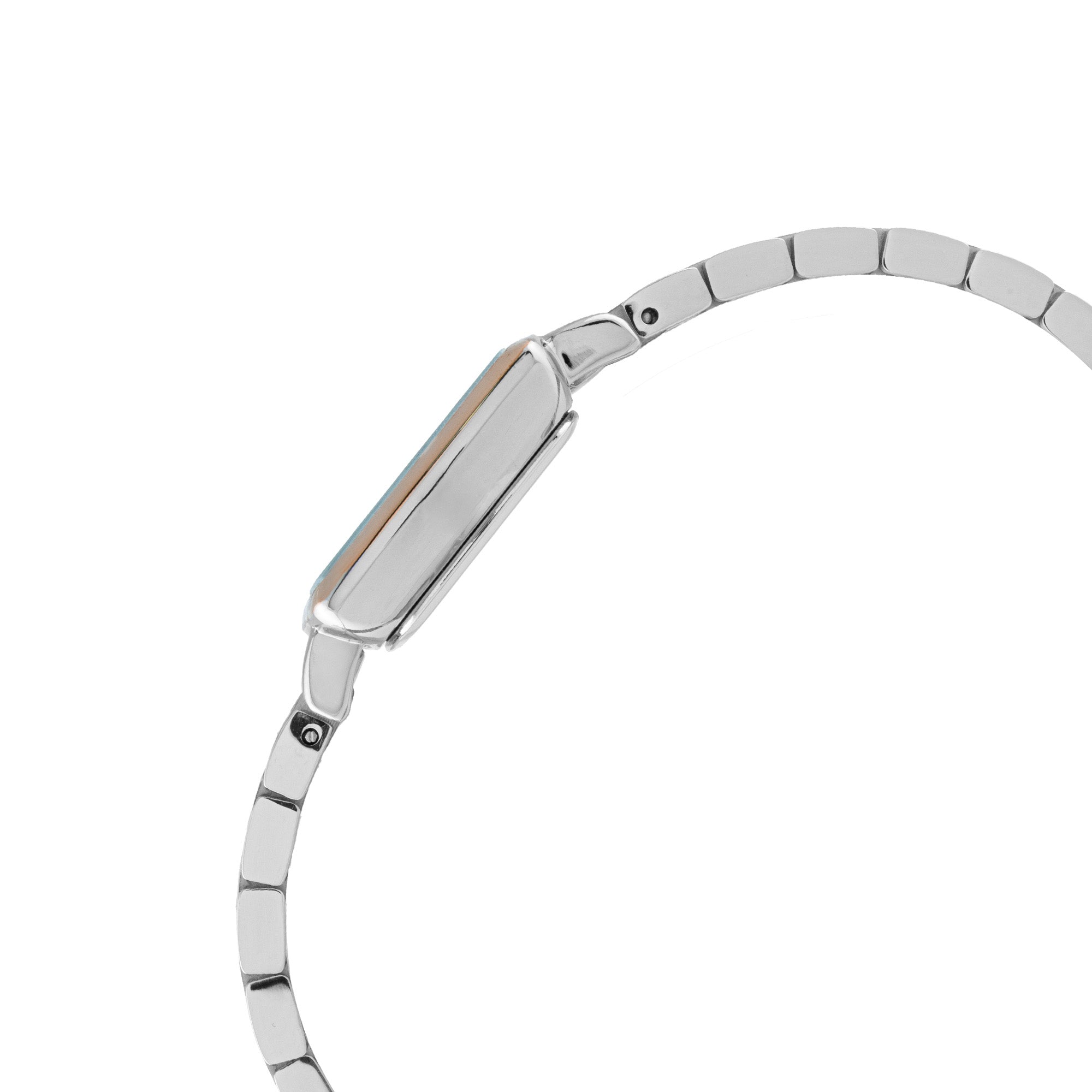 ELIZΒ ES8880L2UBU SS Caseback & Band Calendar Women's Watch