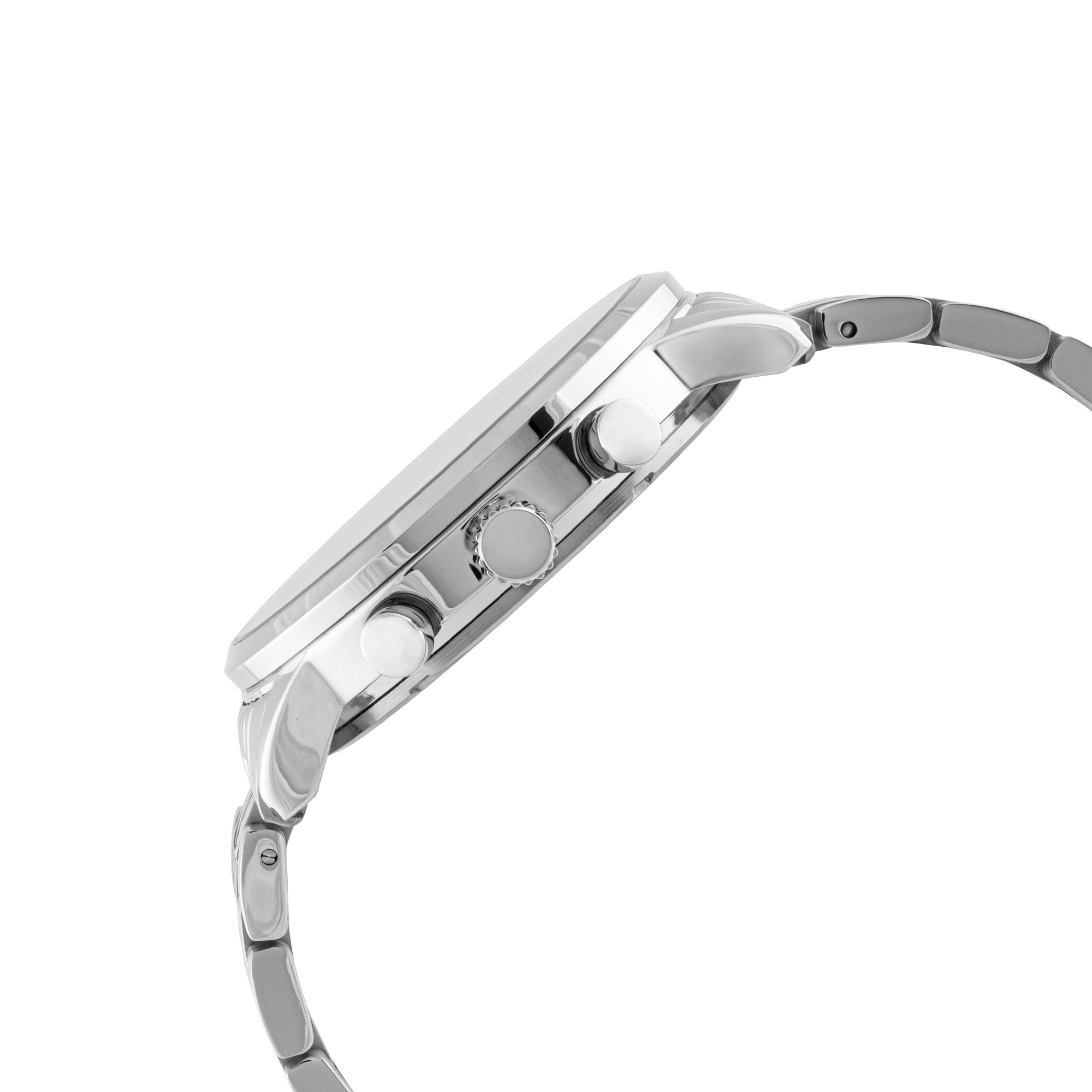 ELIZ ES8882L2SSS SS Caseback & Band Chronograph Women's Watch