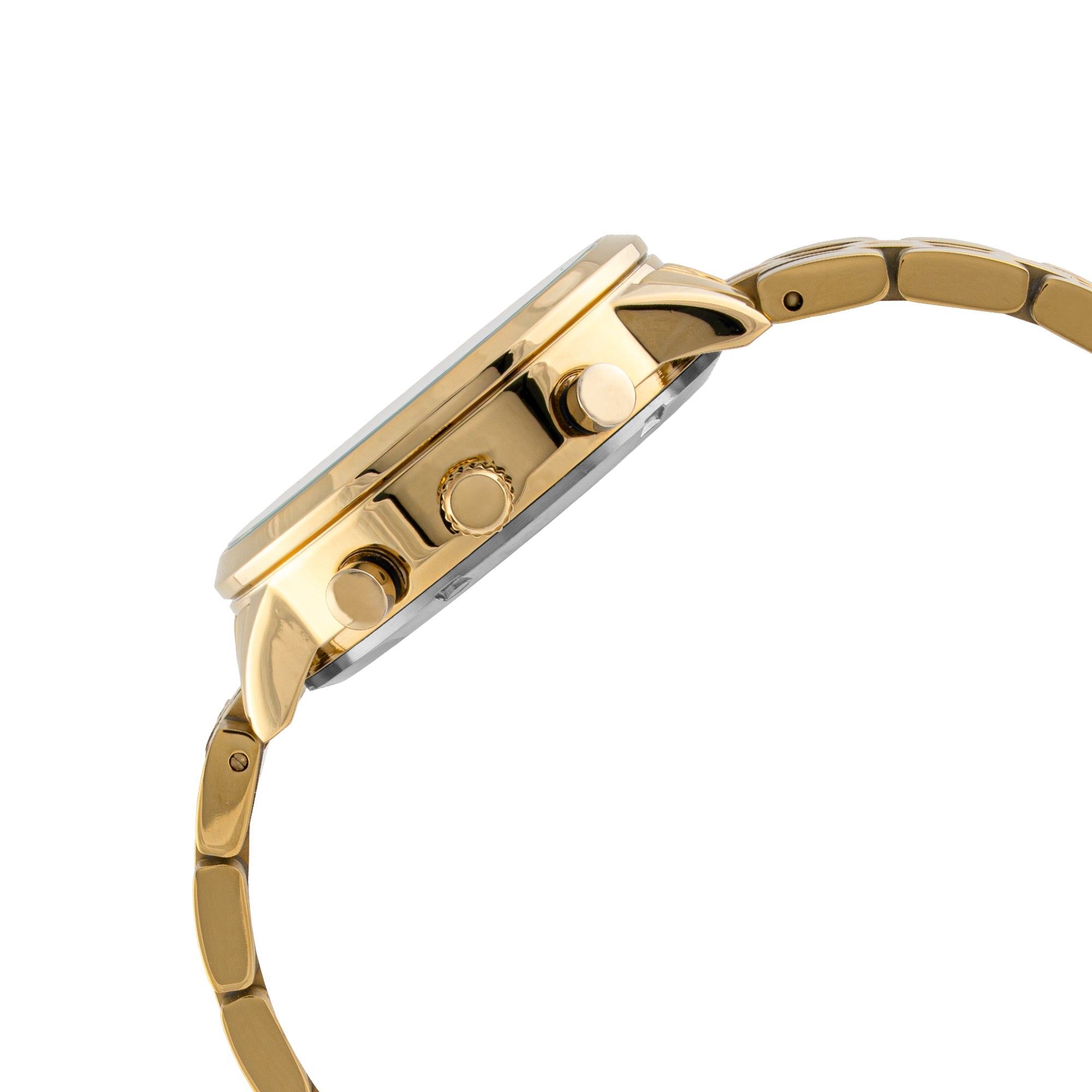 ELIZ ES8882L2GNG SS Caseback & Band Chronograph Women's Watch
