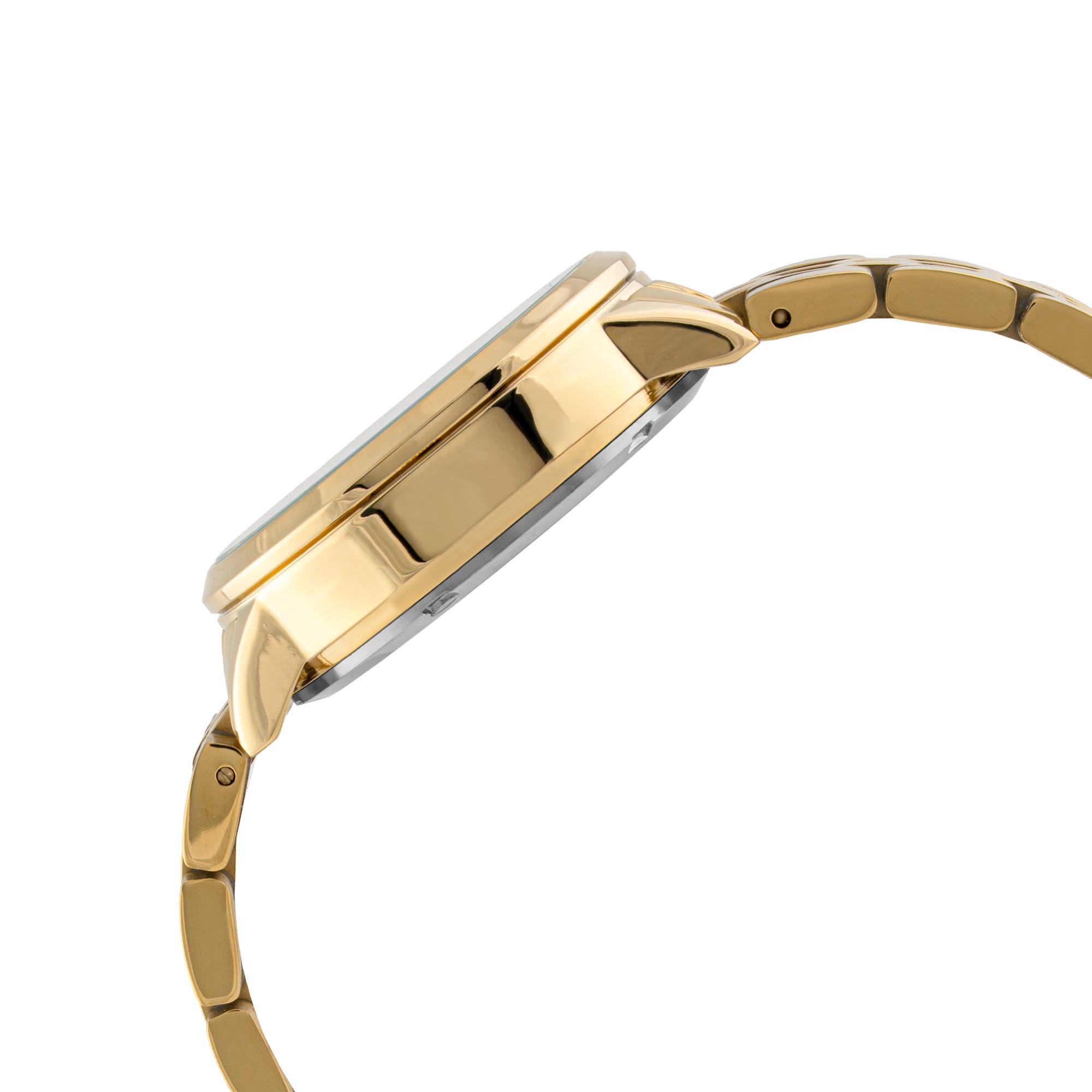 ELIZ ES8882L2GNG SS Caseback & Band Chronograph Women's Watch