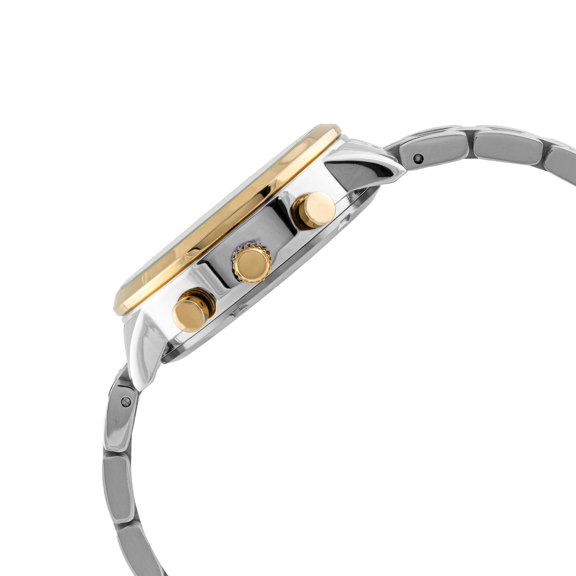 ELIZΒ ES8882L2TST SS Caseback & Band Chronograph Women's Watch