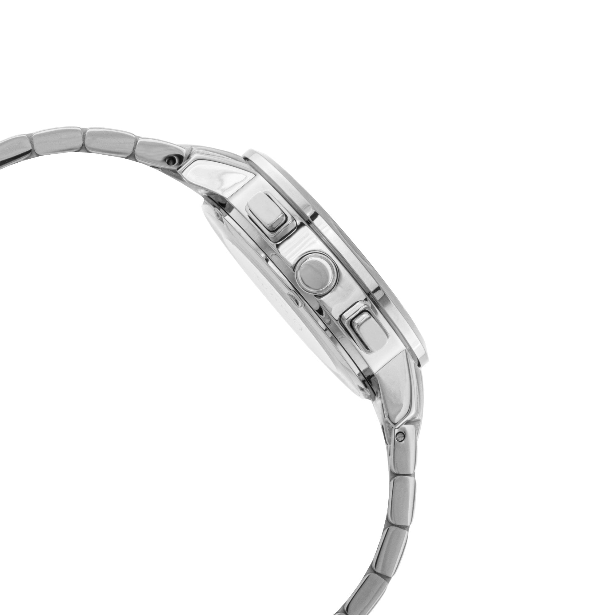 ELIZ ES8884L2SIS SS Caseback & Band Multifunction Women's Watch