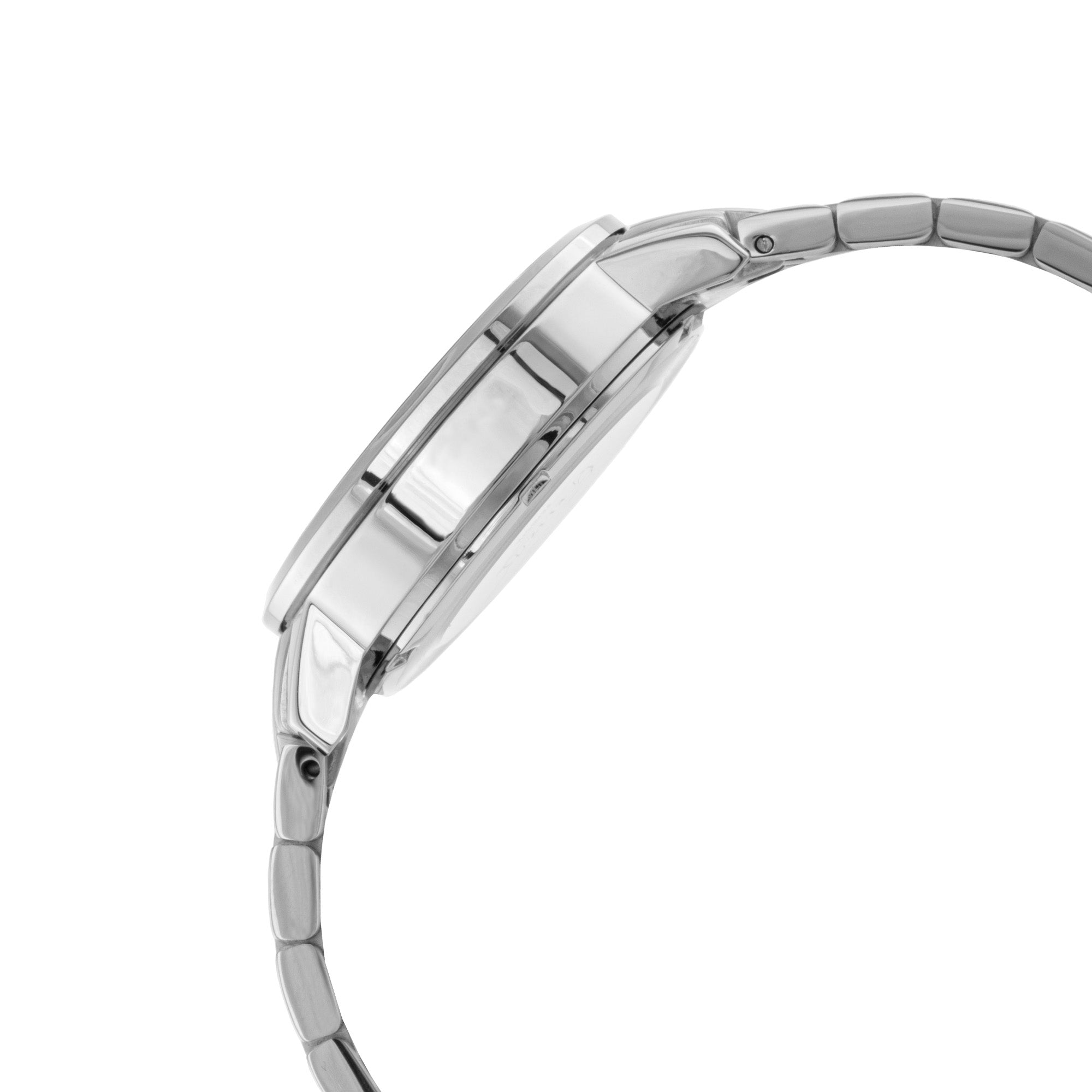 ELIZ ES8884L2SIS SS Caseback & Band Multifunction Women's Watch