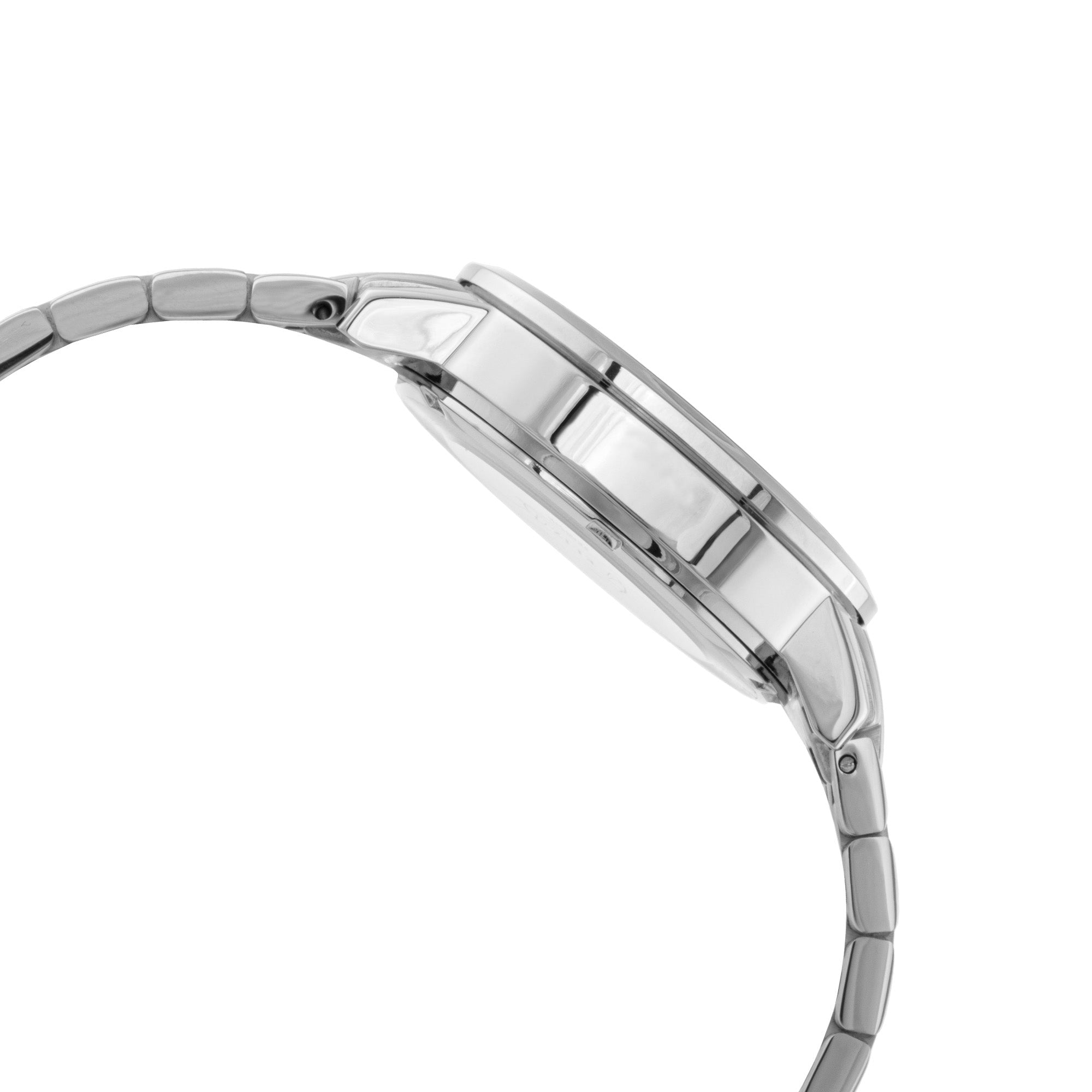 ELIZ ES8884L2SIS SS Caseback & Band Multifunction Women's Watch