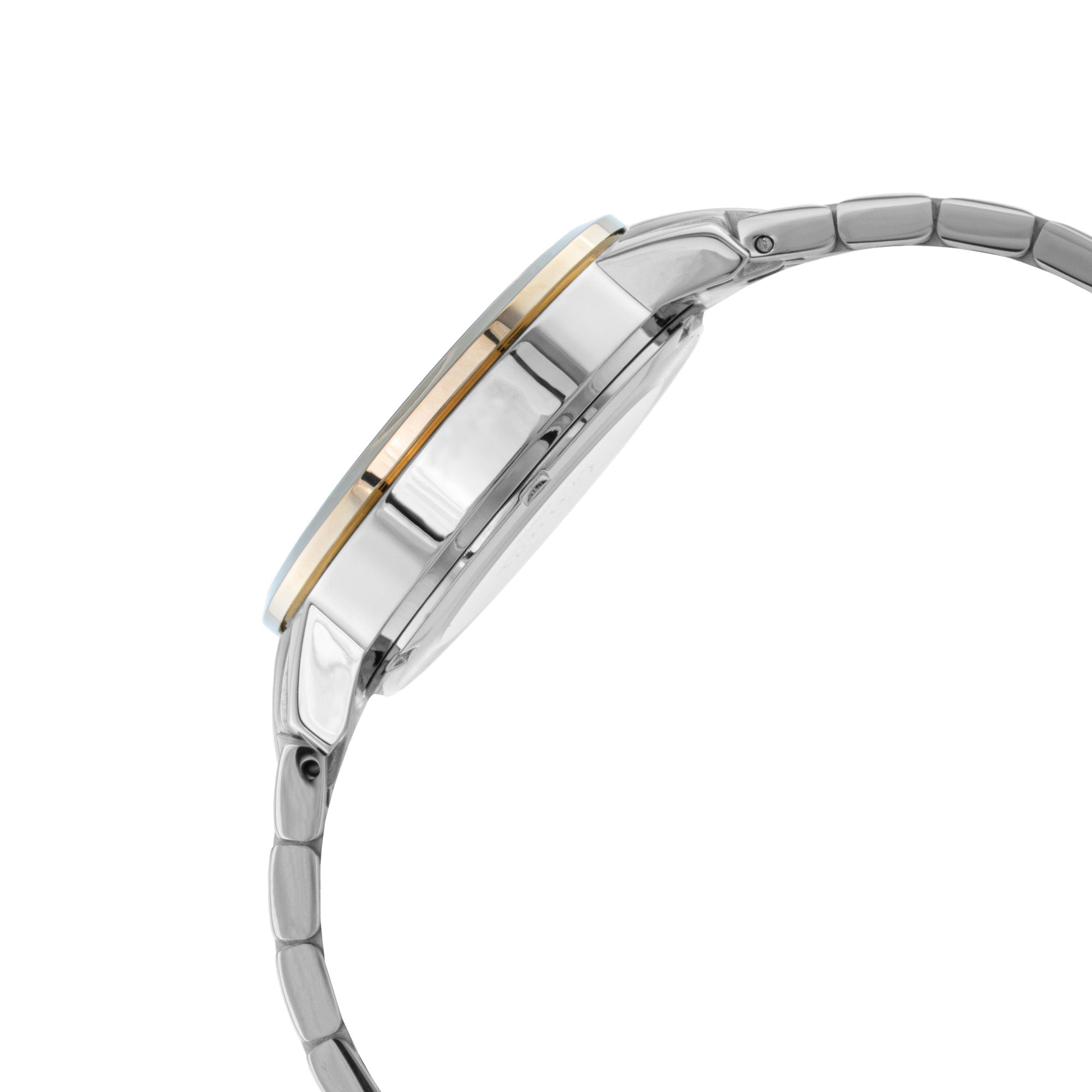 ELIZ ES8884L2TST SS Caseback & Band Multifunction Women's Watch