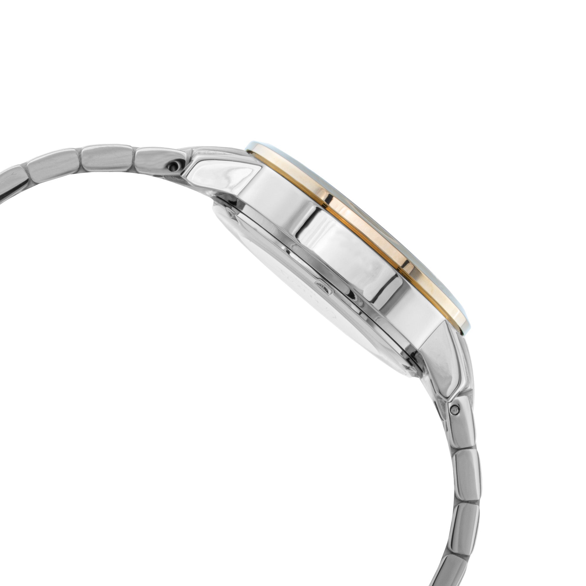 ELIZ ES8884L2TST SS Caseback & Band Multifunction Women's Watch