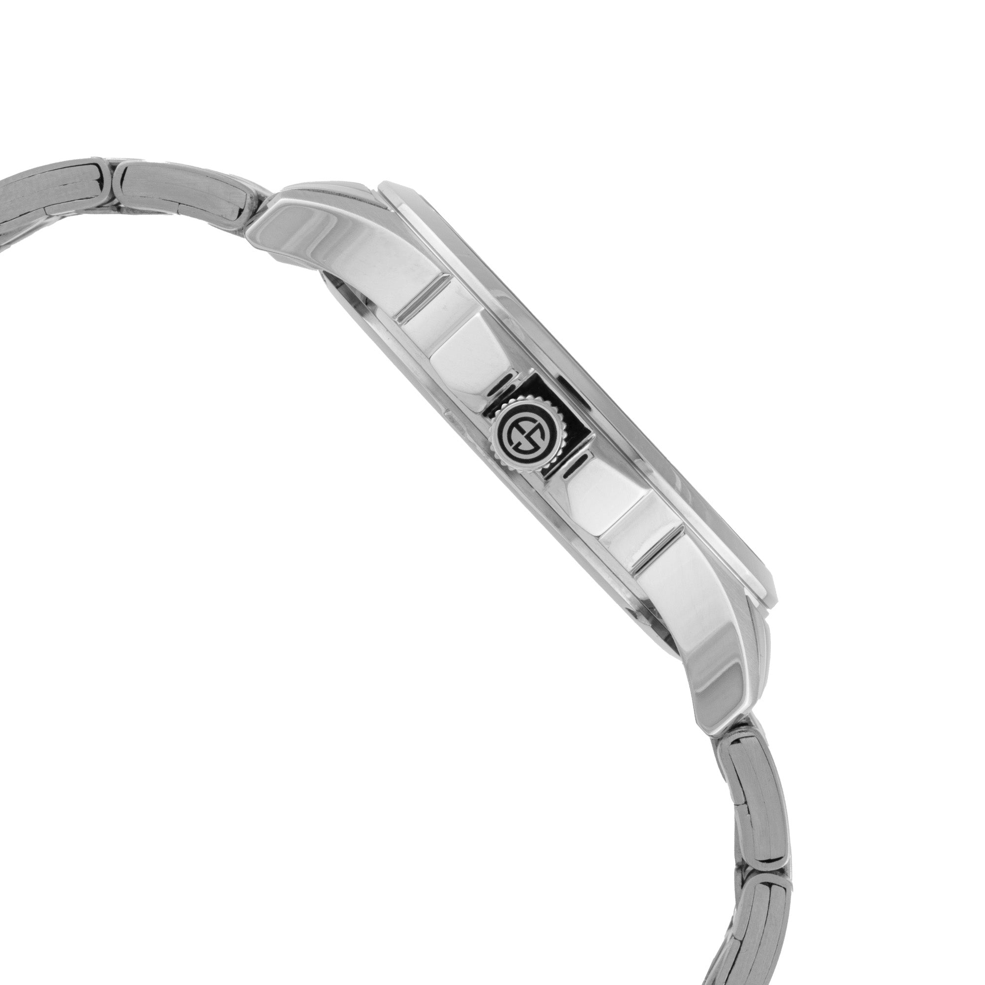 ELIZ ES8888G2SSS SS Case & Band Multifunction Men's Watch